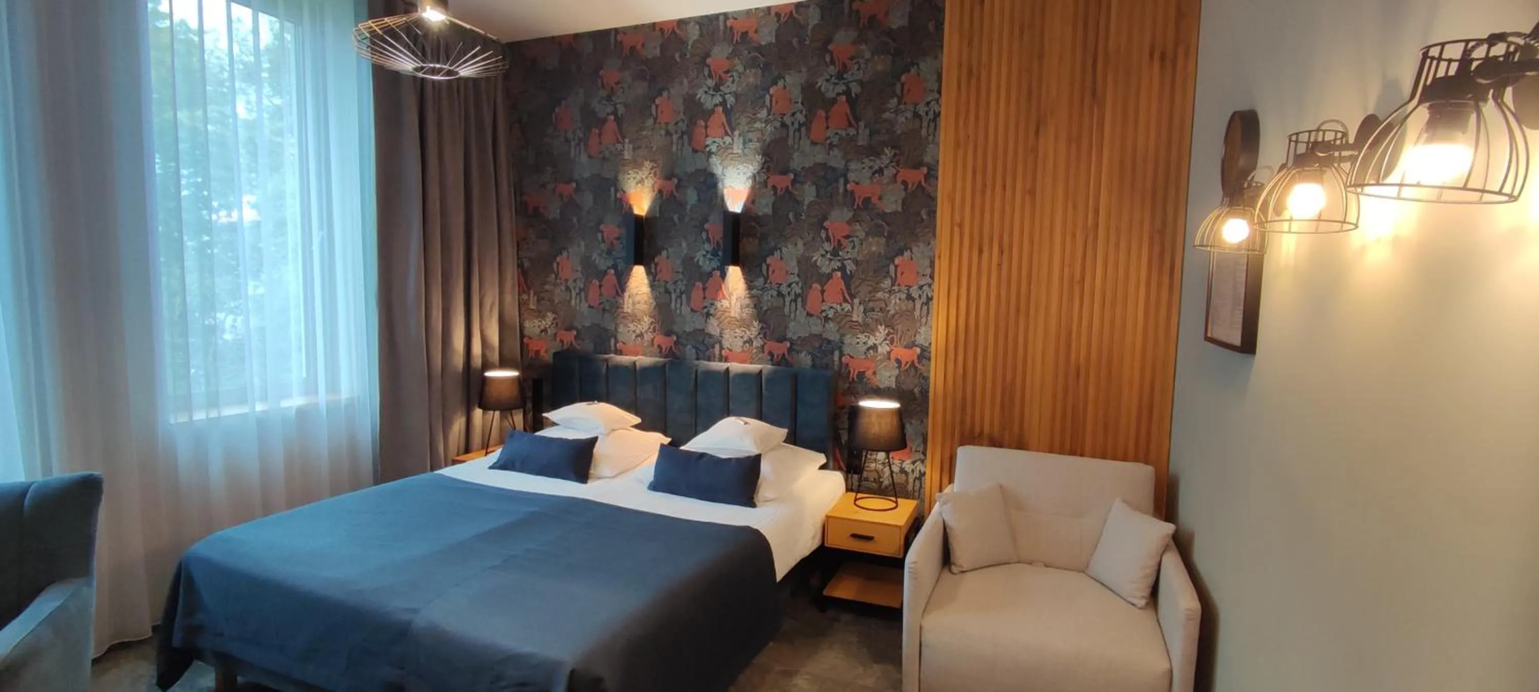 Bed in Hotel Szara Willa