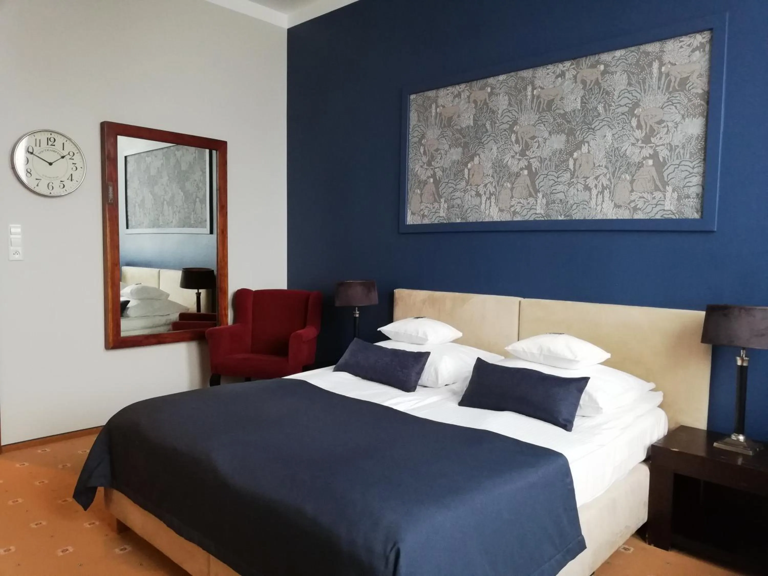 Bed in Hotel Szara Willa