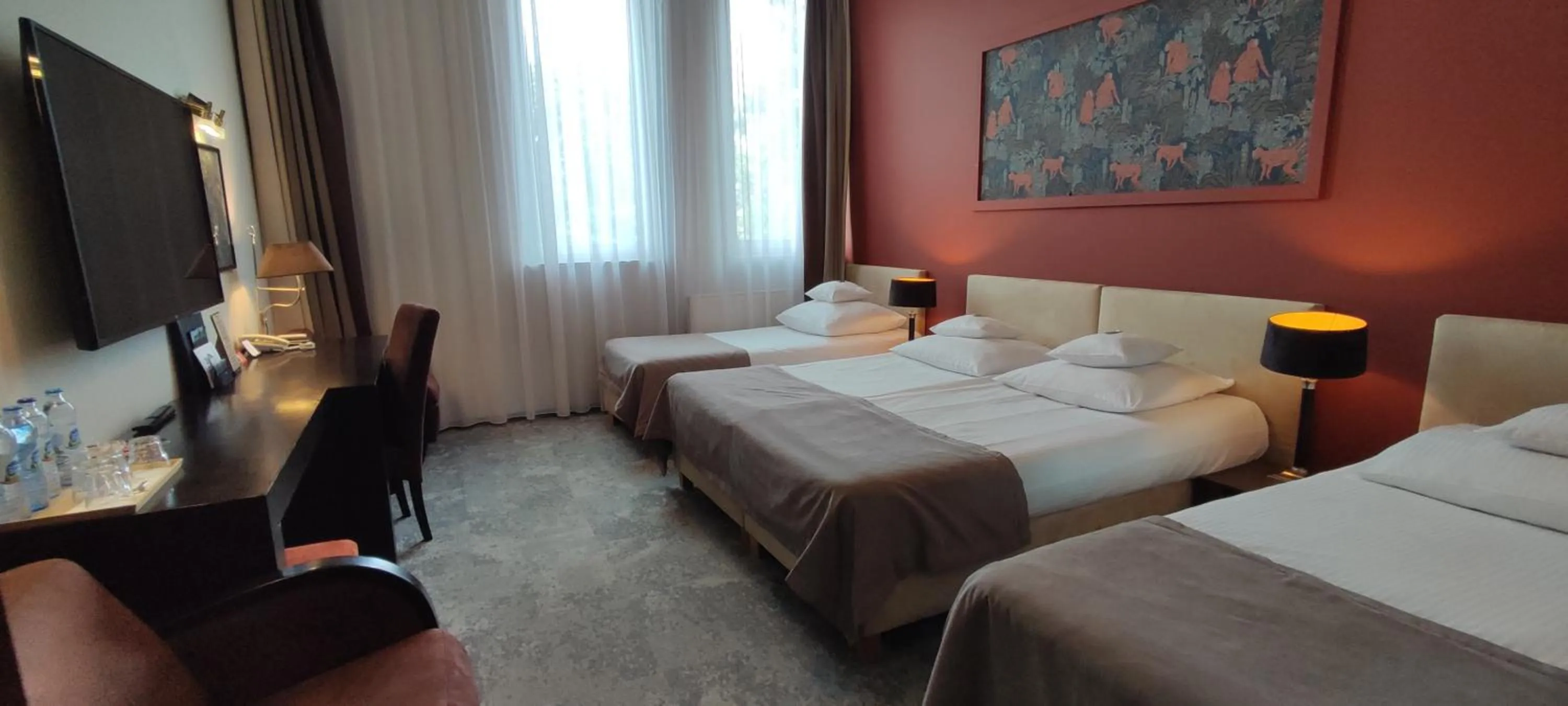 Bed in Hotel Szara Willa