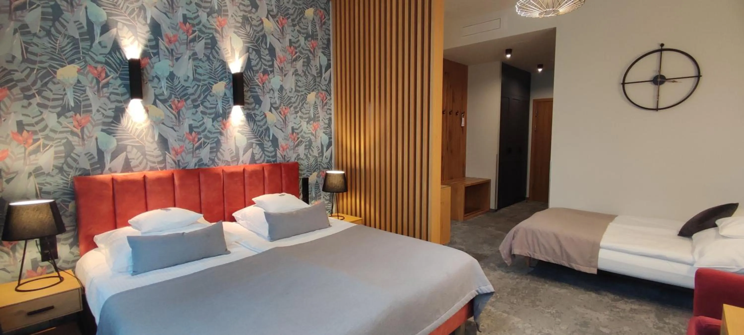 Bed in Hotel Szara Willa