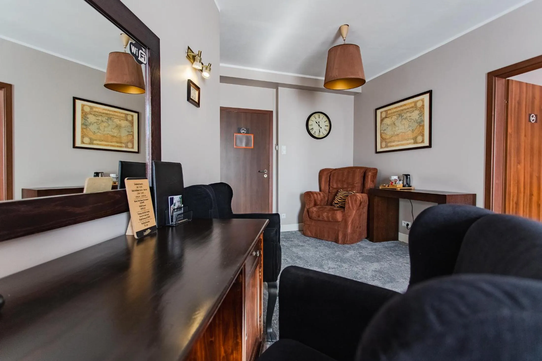 Coffee/tea facilities in Hotel Szara Willa