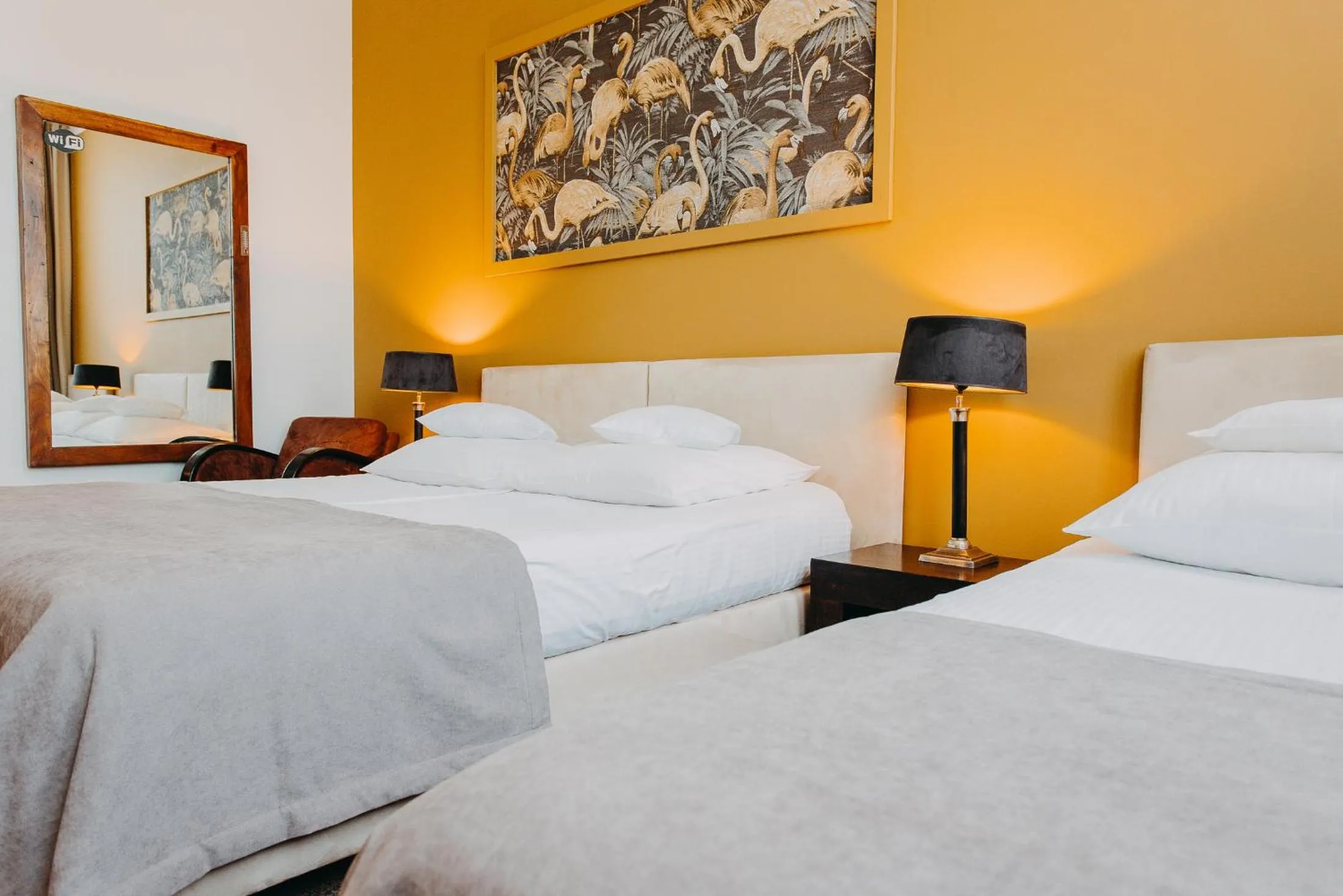 Bed in Hotel Szara Willa