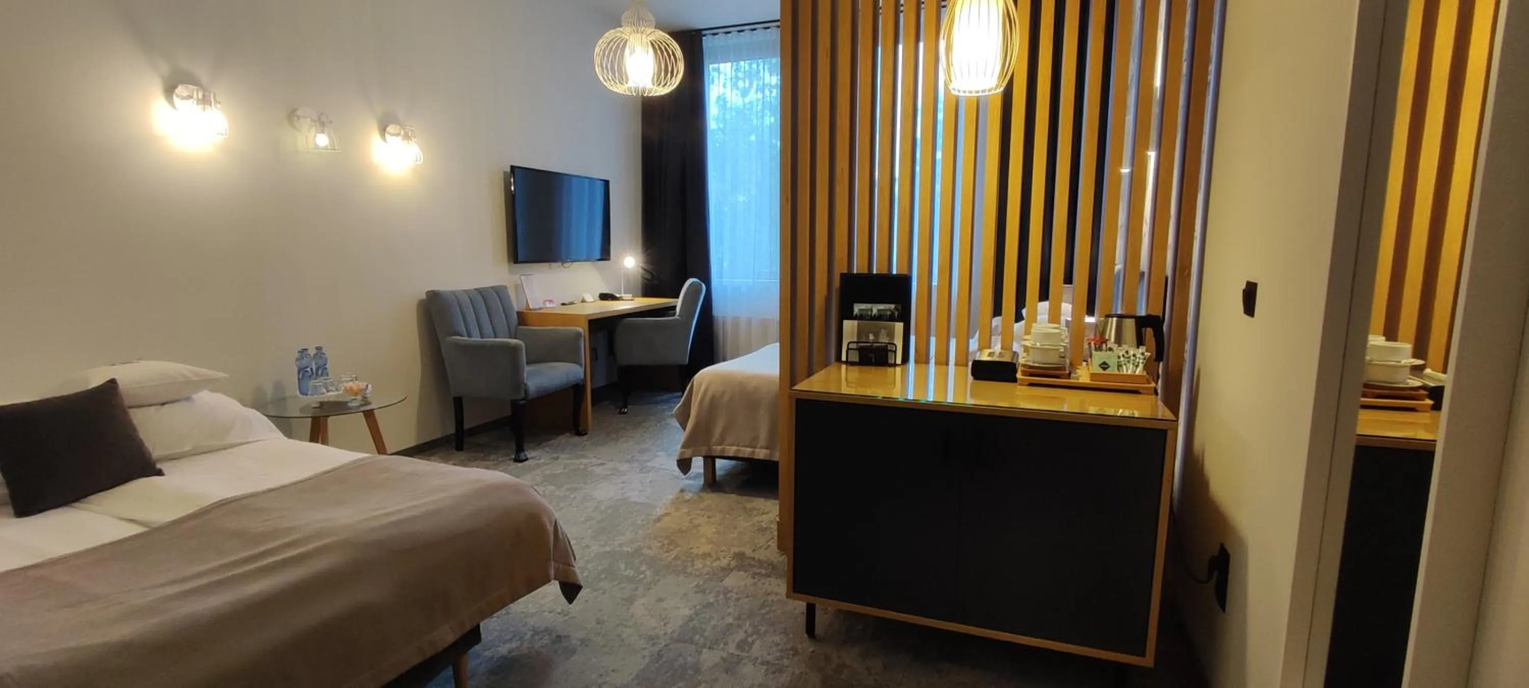 Bed in Hotel Szara Willa