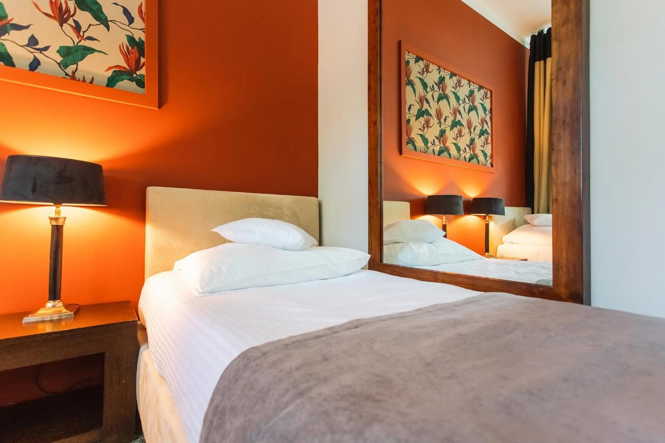 Bed in Hotel Szara Willa