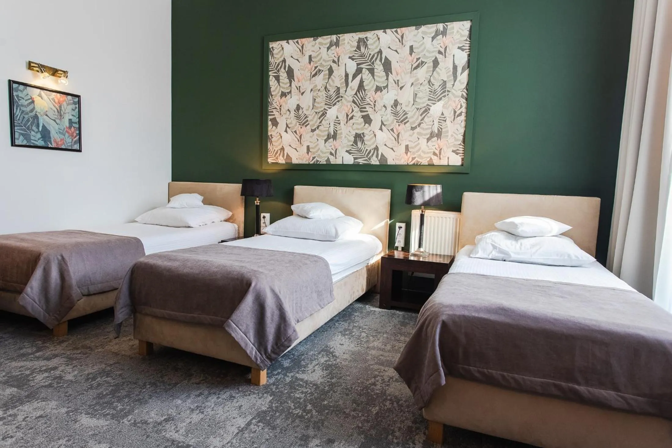 Bed in Hotel Szara Willa