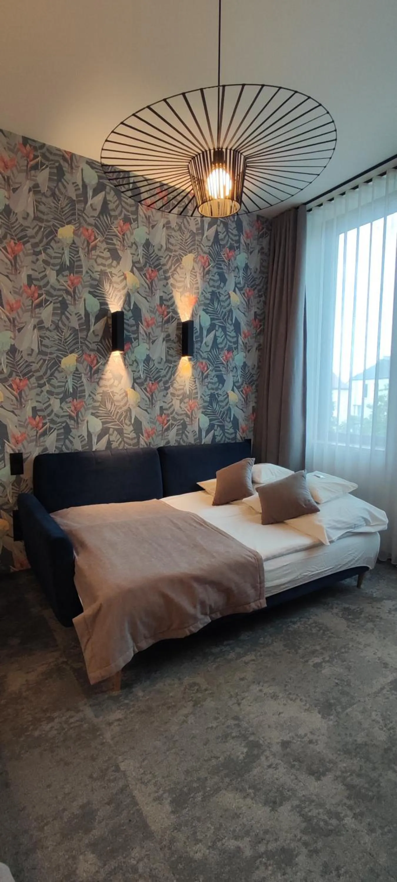 Bed in Hotel Szara Willa