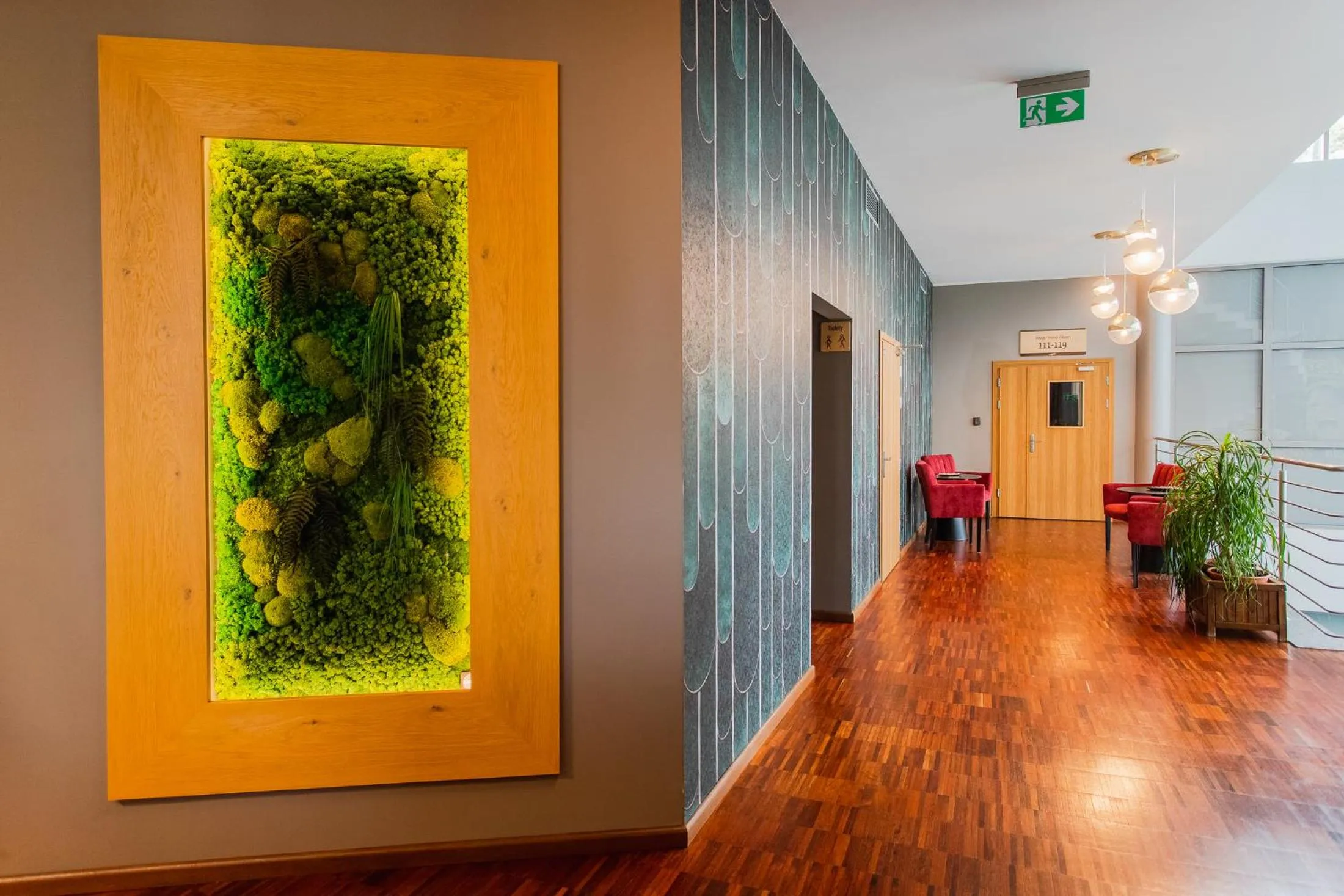 Lobby or reception in Hotel Szara Willa