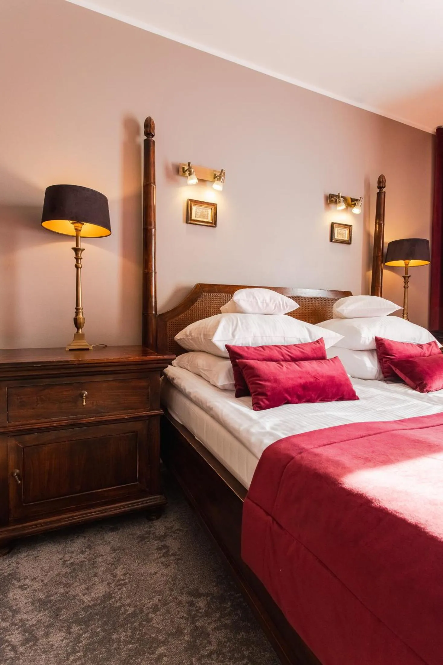 Bed in Hotel Szara Willa