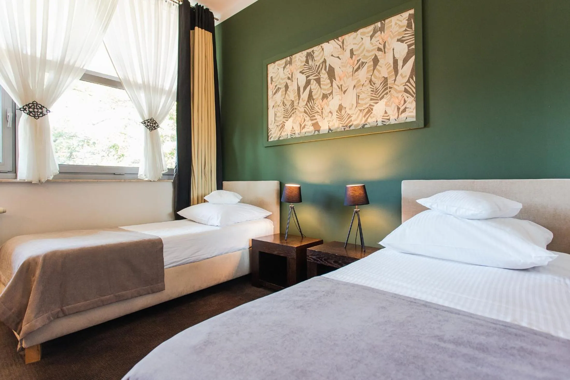 Bed in Hotel Szara Willa