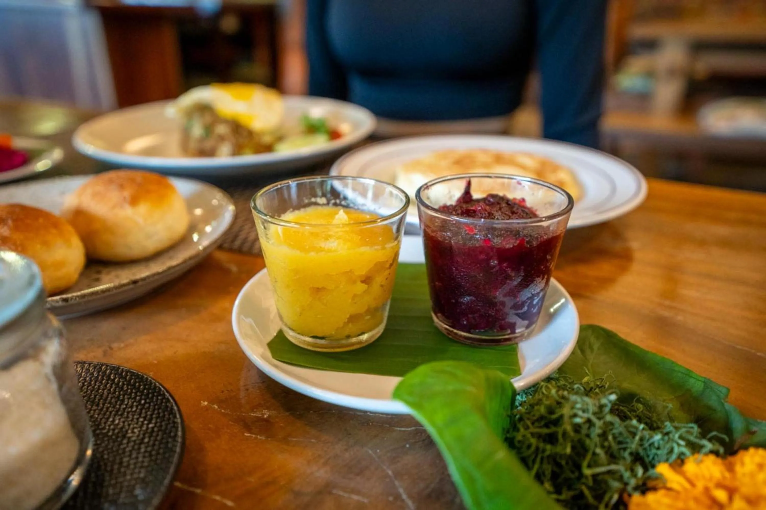 Food and drinks in Sang Giri Mountain Tent Resort