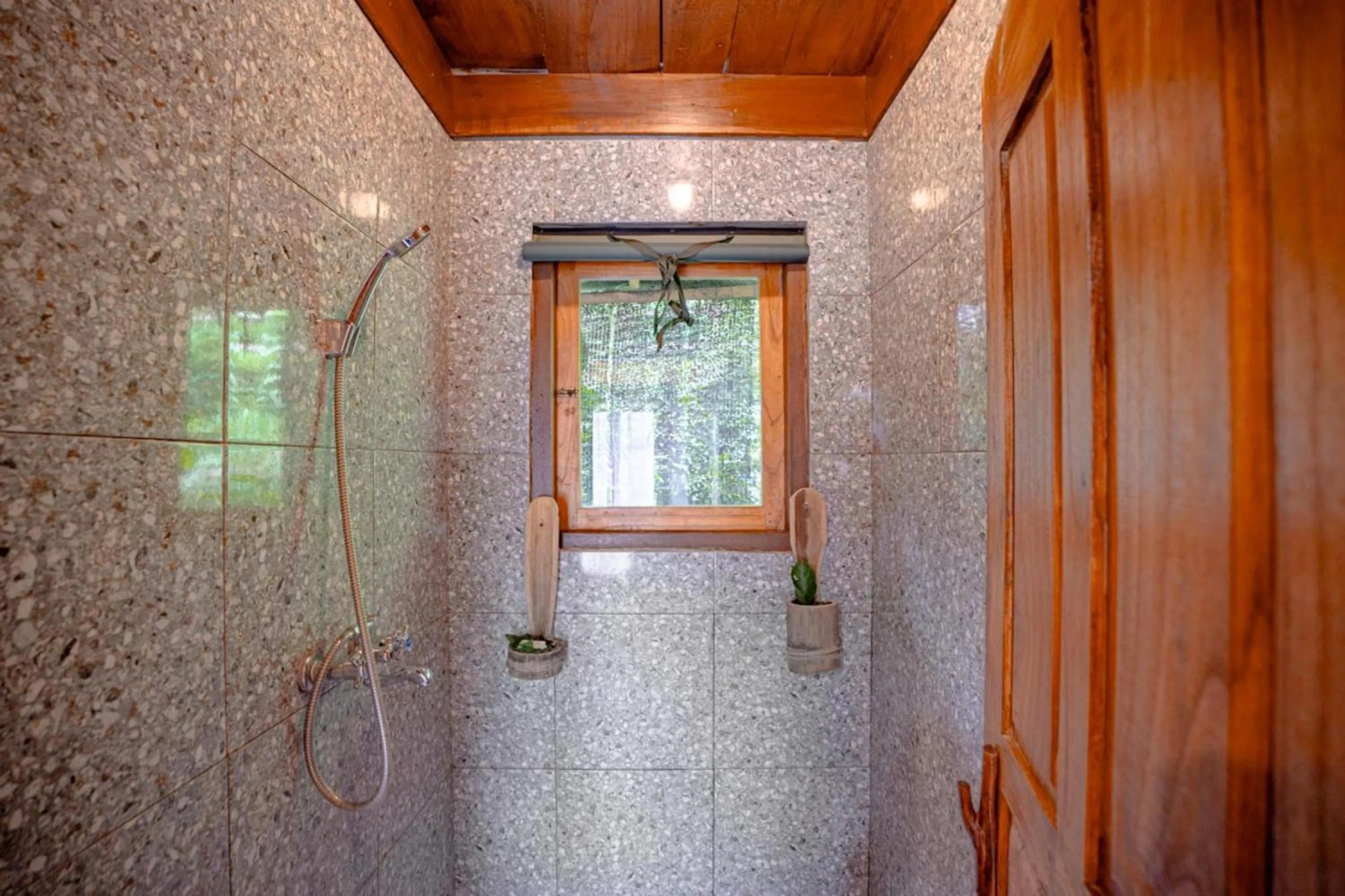 Shower in Sang Giri Mountain Tent Resort