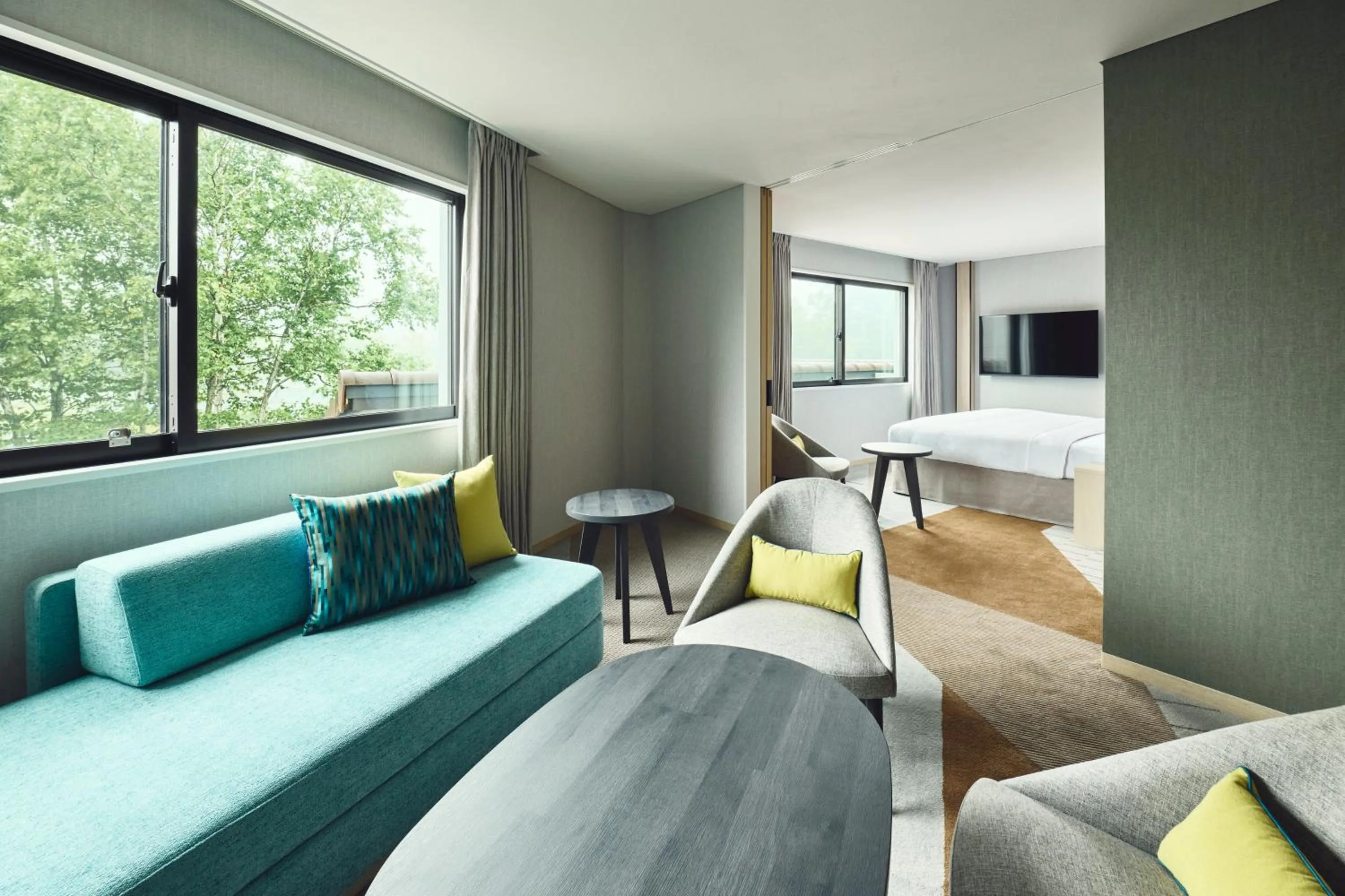 Photo of the whole room, Bed in ANA Holiday Inn Resort Karuizawa by IHG