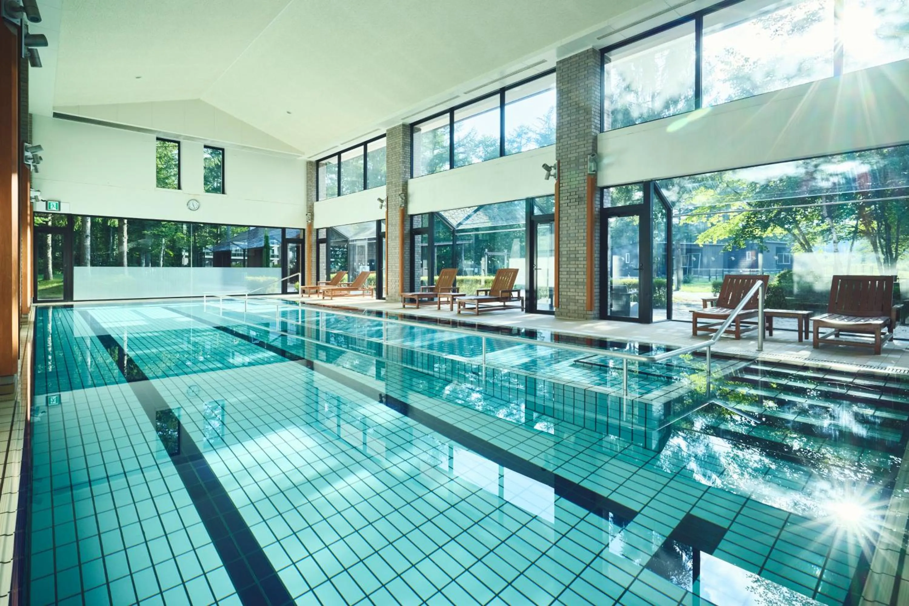 Swimming pool in ANA Holiday Inn Resort Karuizawa by IHG