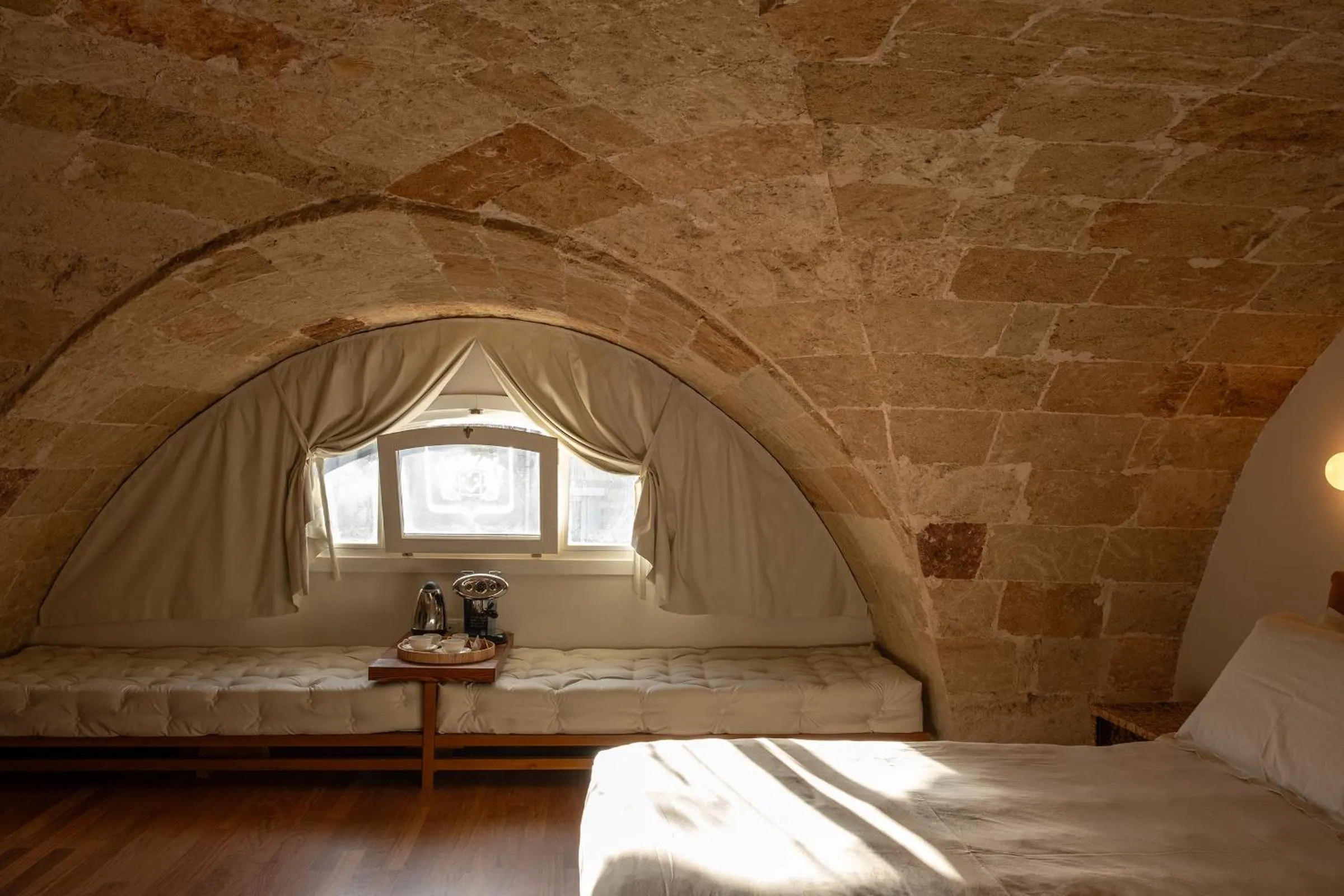 Bed in Monteforte Suite & Spa