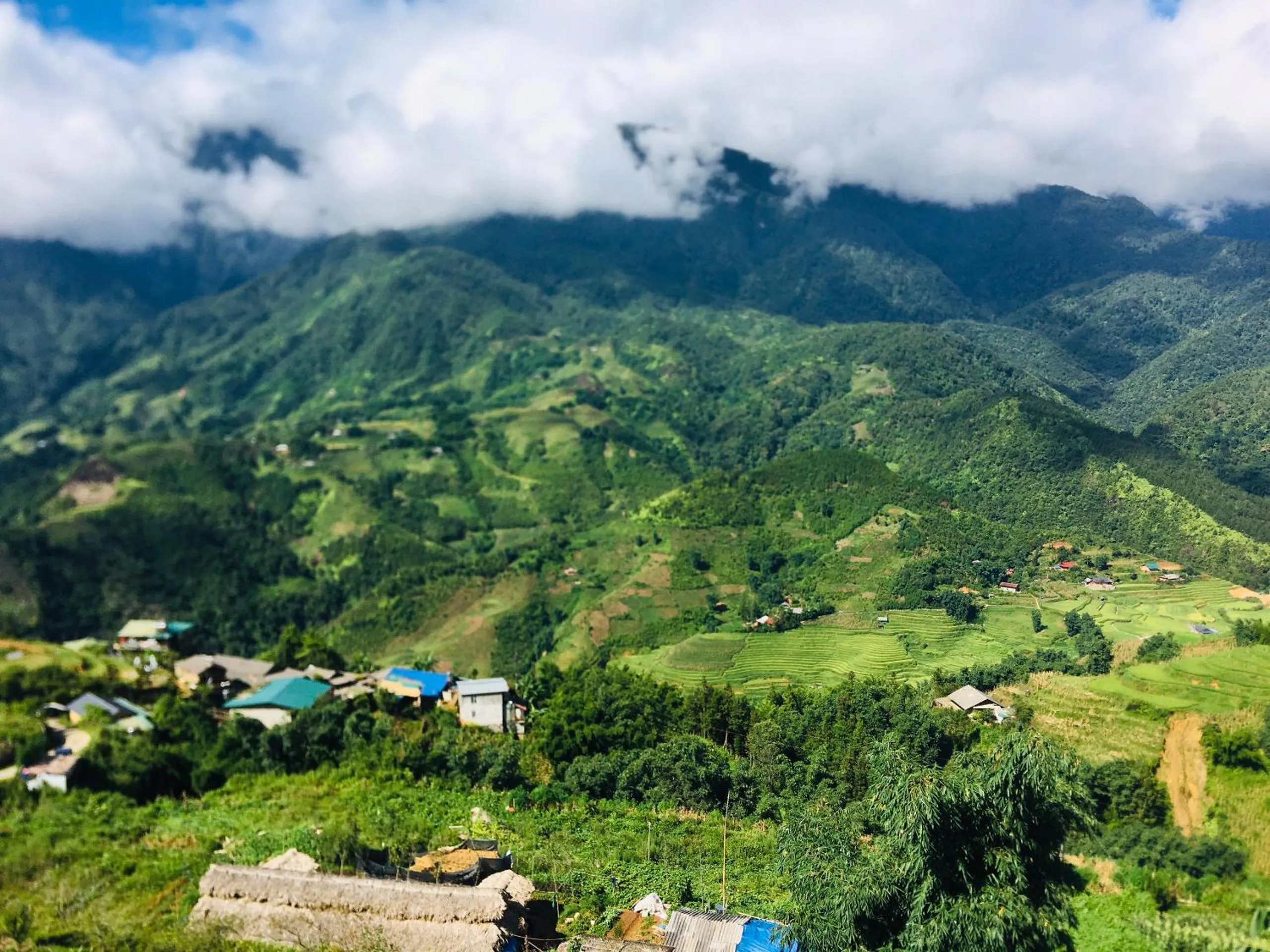 Bird's eye view in Black Hmong View hotel