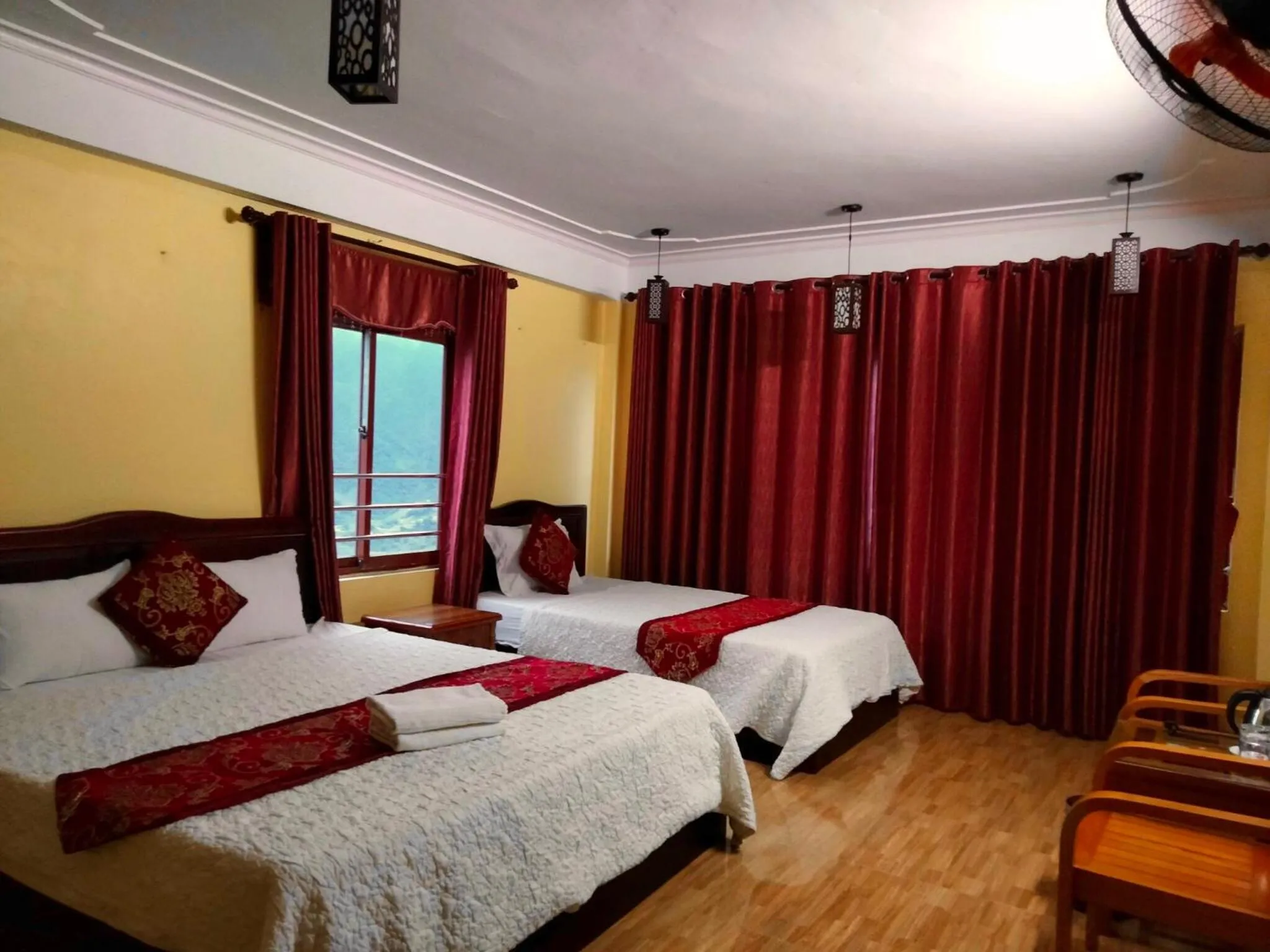 Bed in Black Hmong View hotel