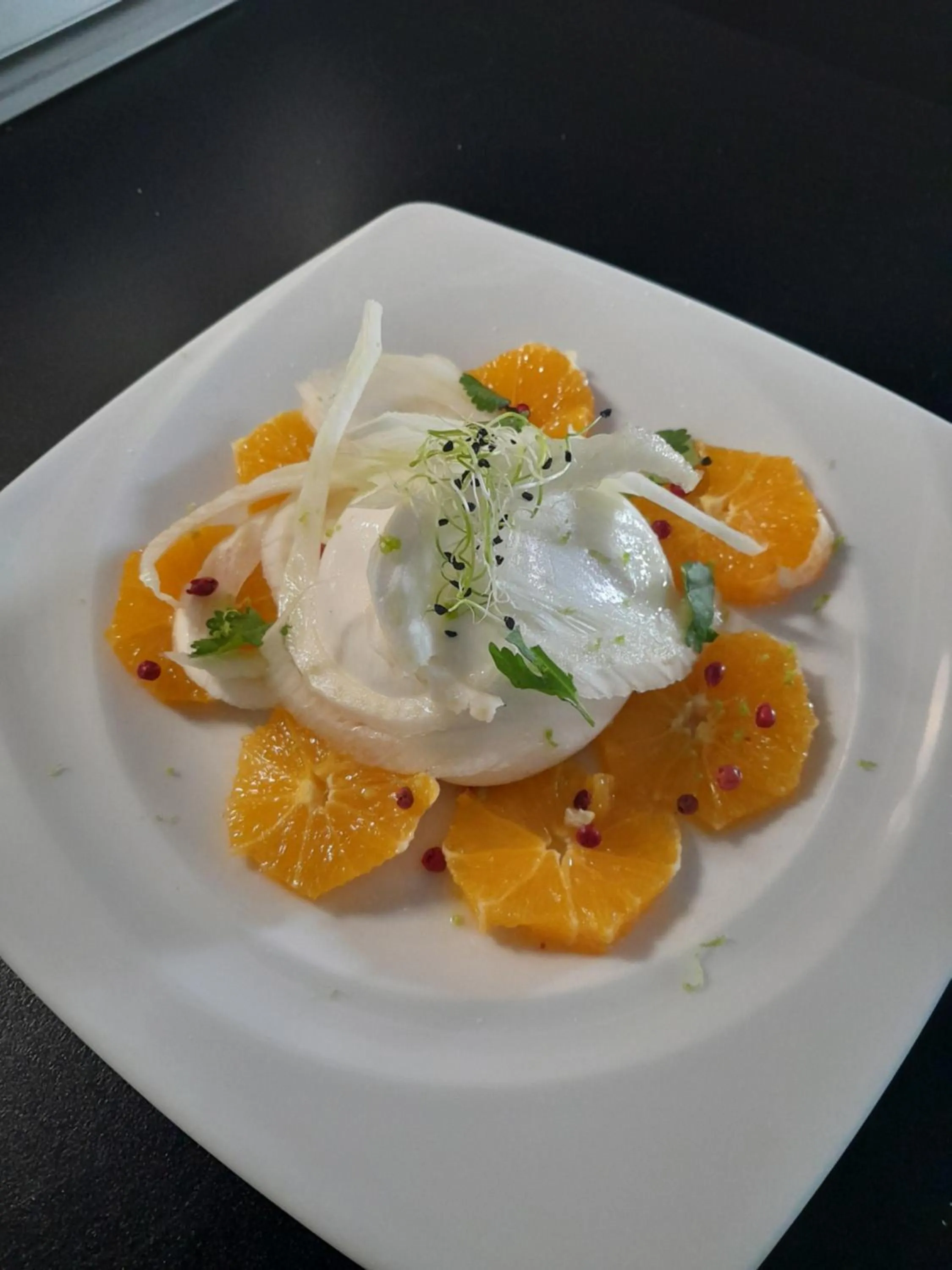 Food in La Pomme d'Or