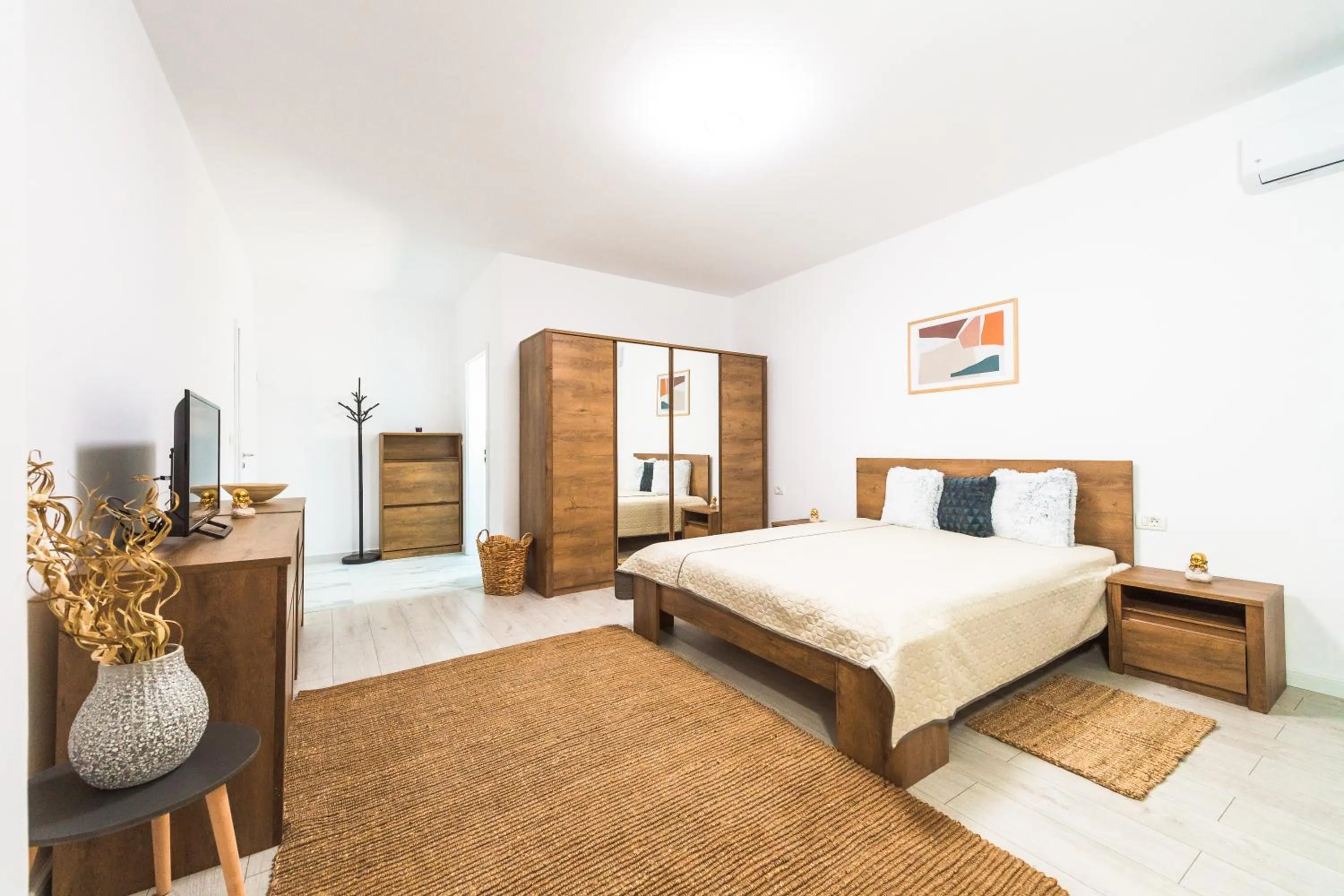 Bed in EVRA APARTMENTS