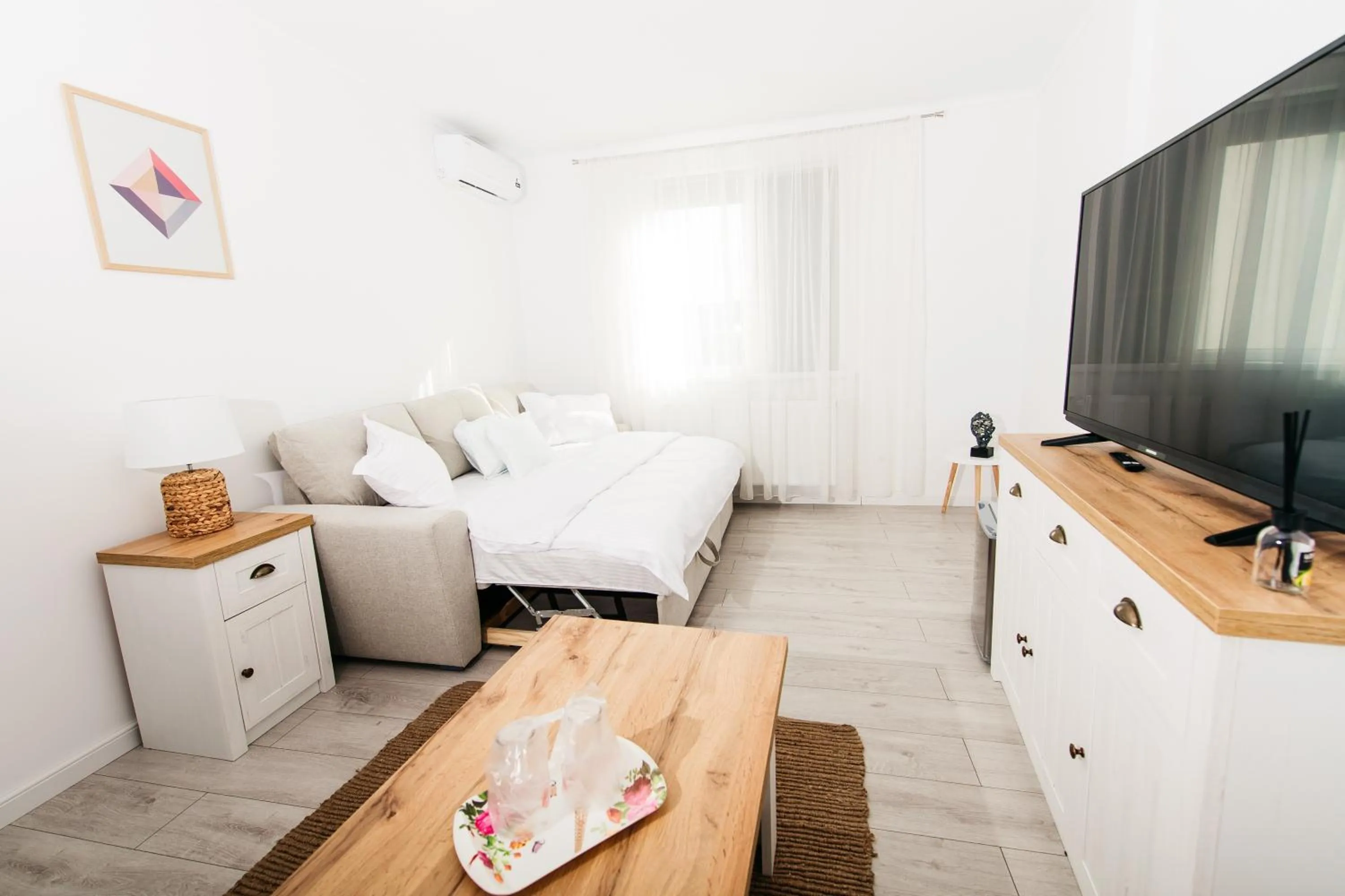 Bed in EVRA APARTMENTS