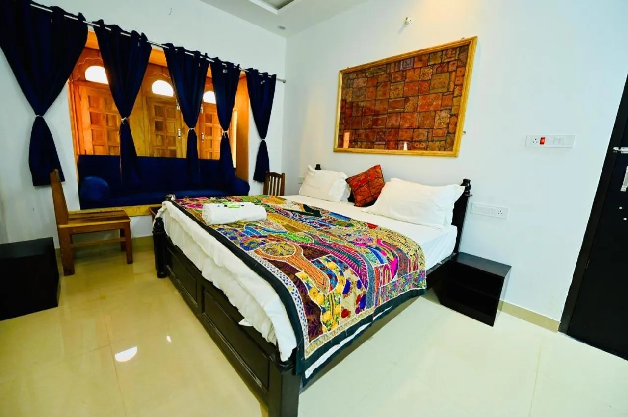 Bed in kings villa Jaisalmer