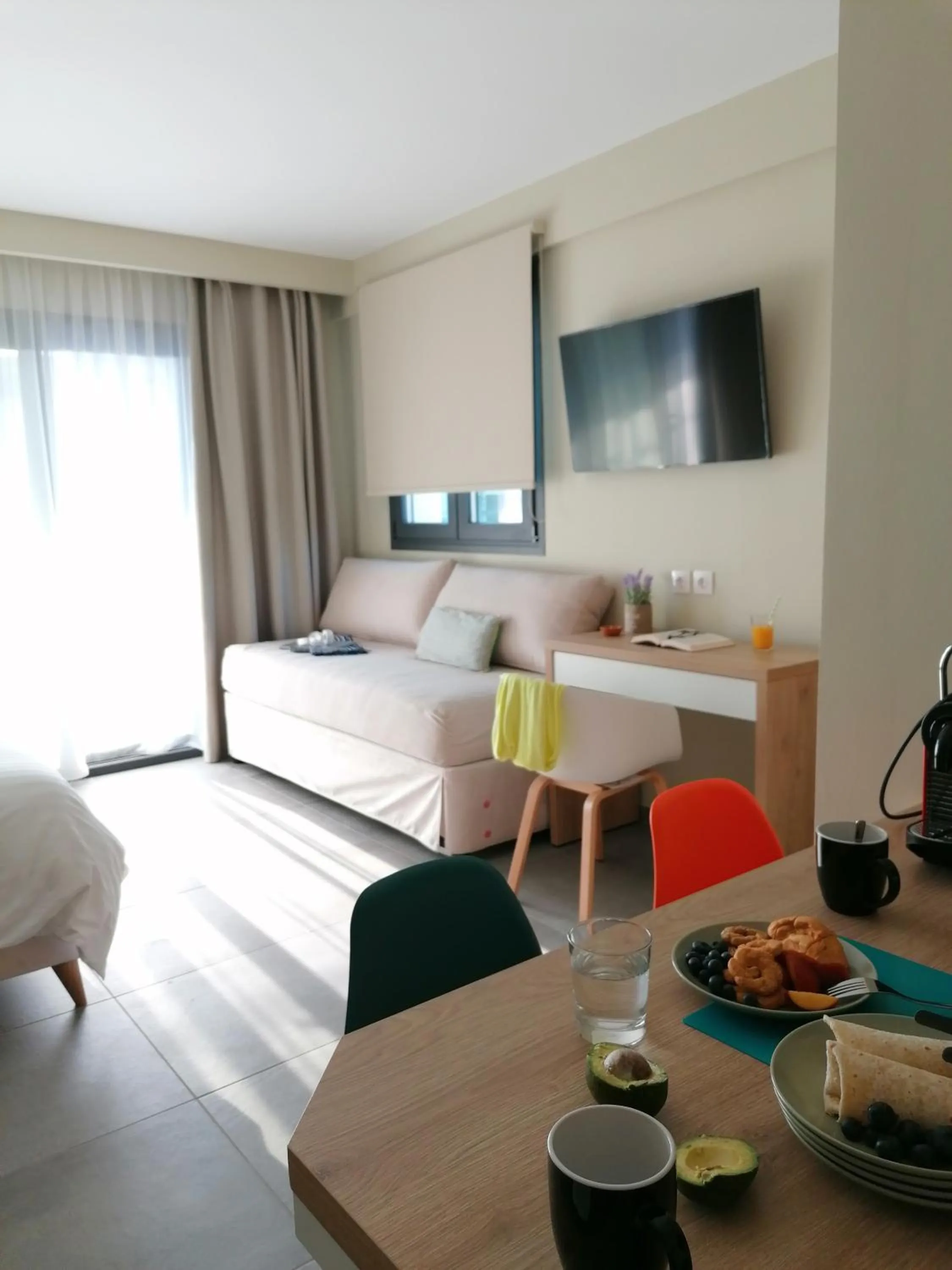 Bed in Garden Apartments