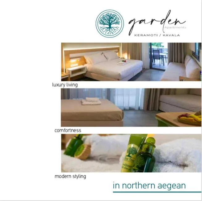 Bed in Garden Apartments