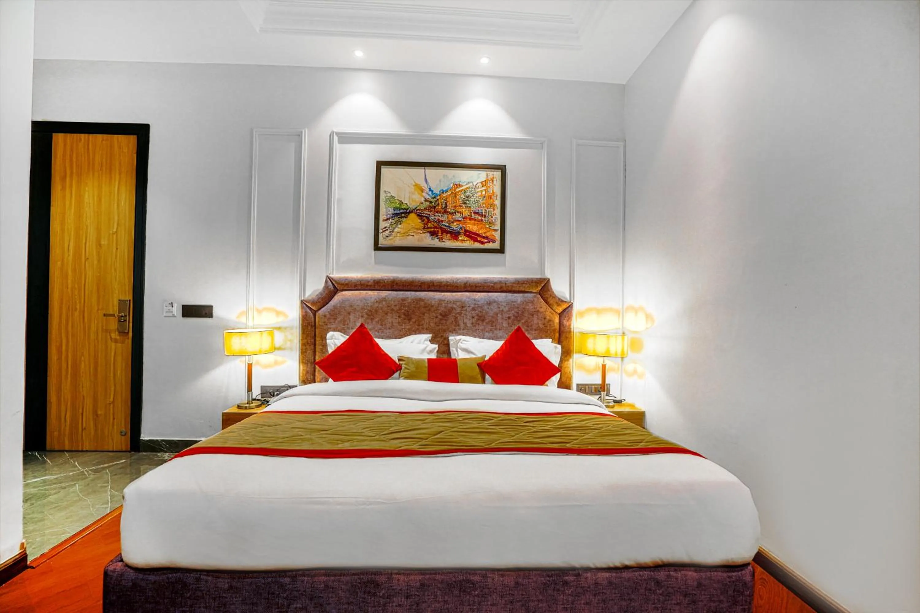 Bed in Hotel Grand Cabbana By Levelup Hotels