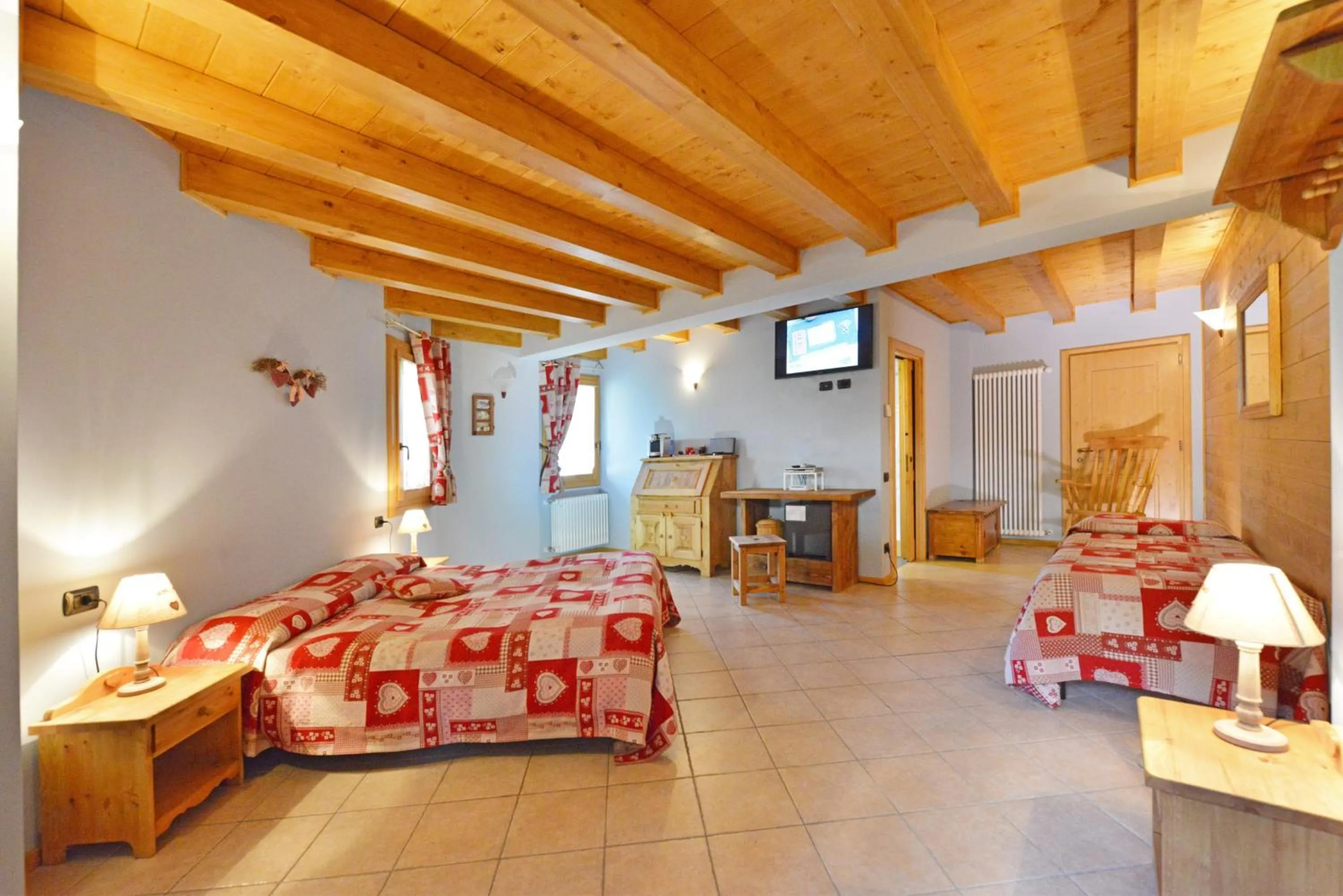 Bed in Hotel L'espoir