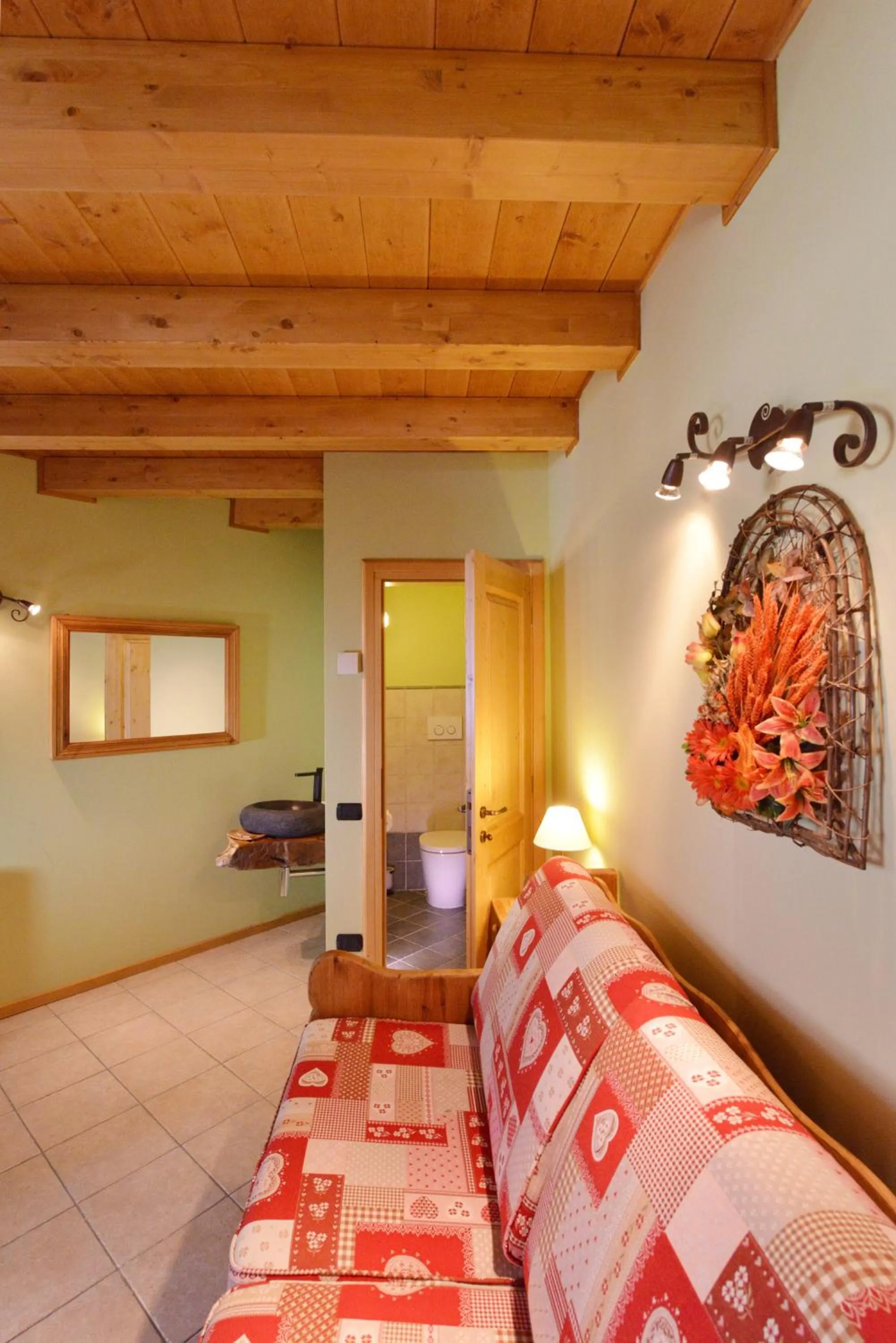 Bed in Hotel L'espoir