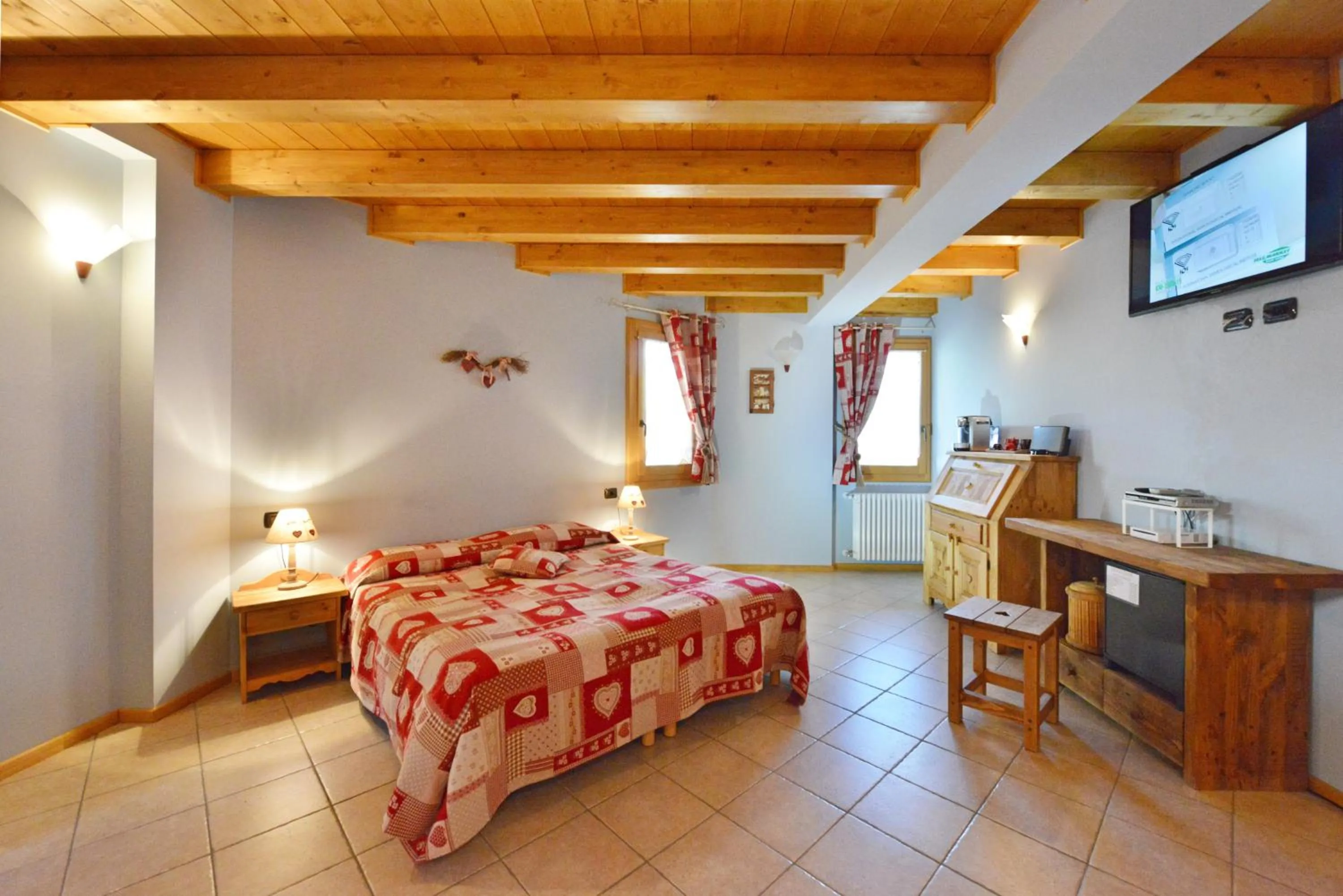 Bed in Hotel L'espoir