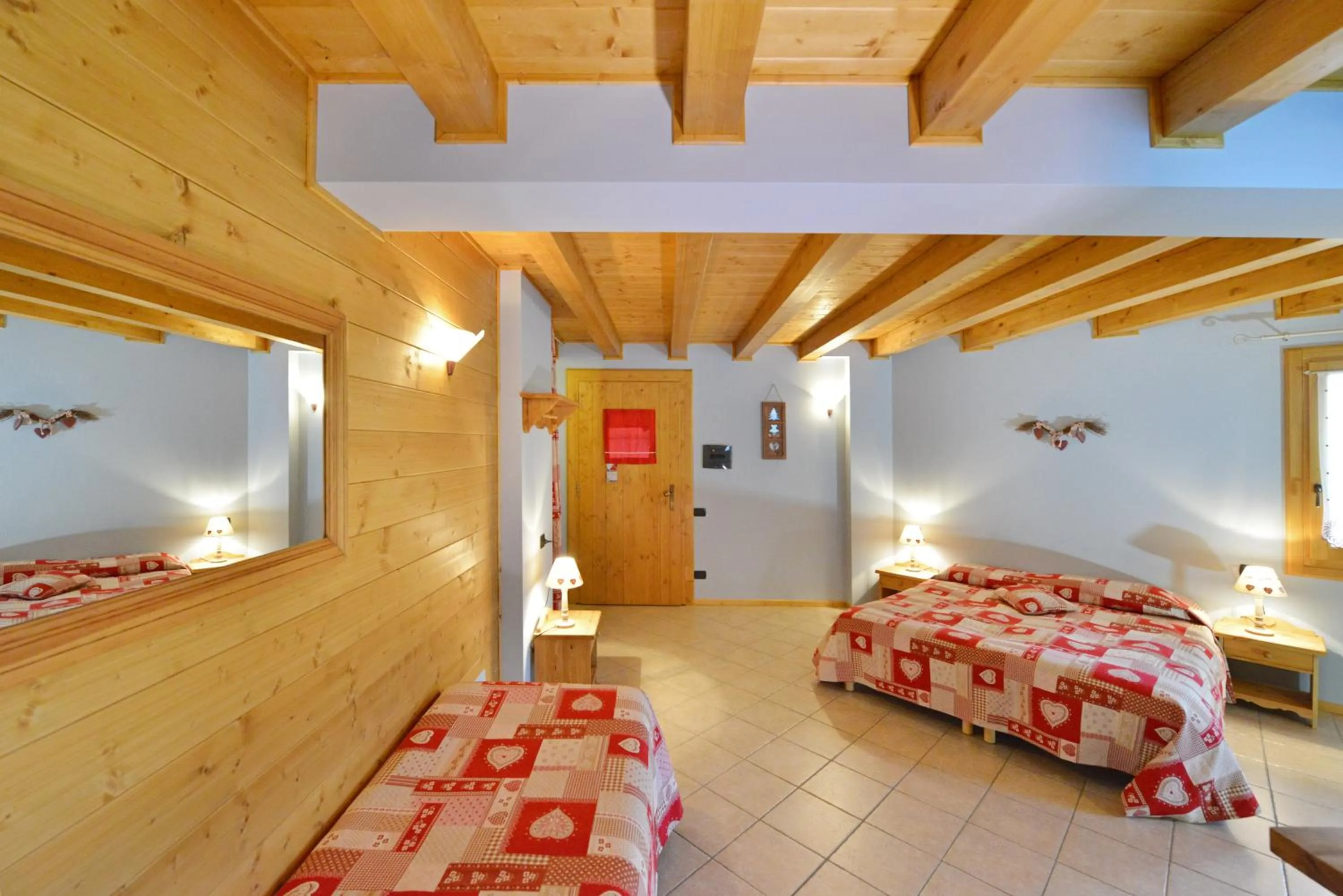 Bed in Hotel L'espoir