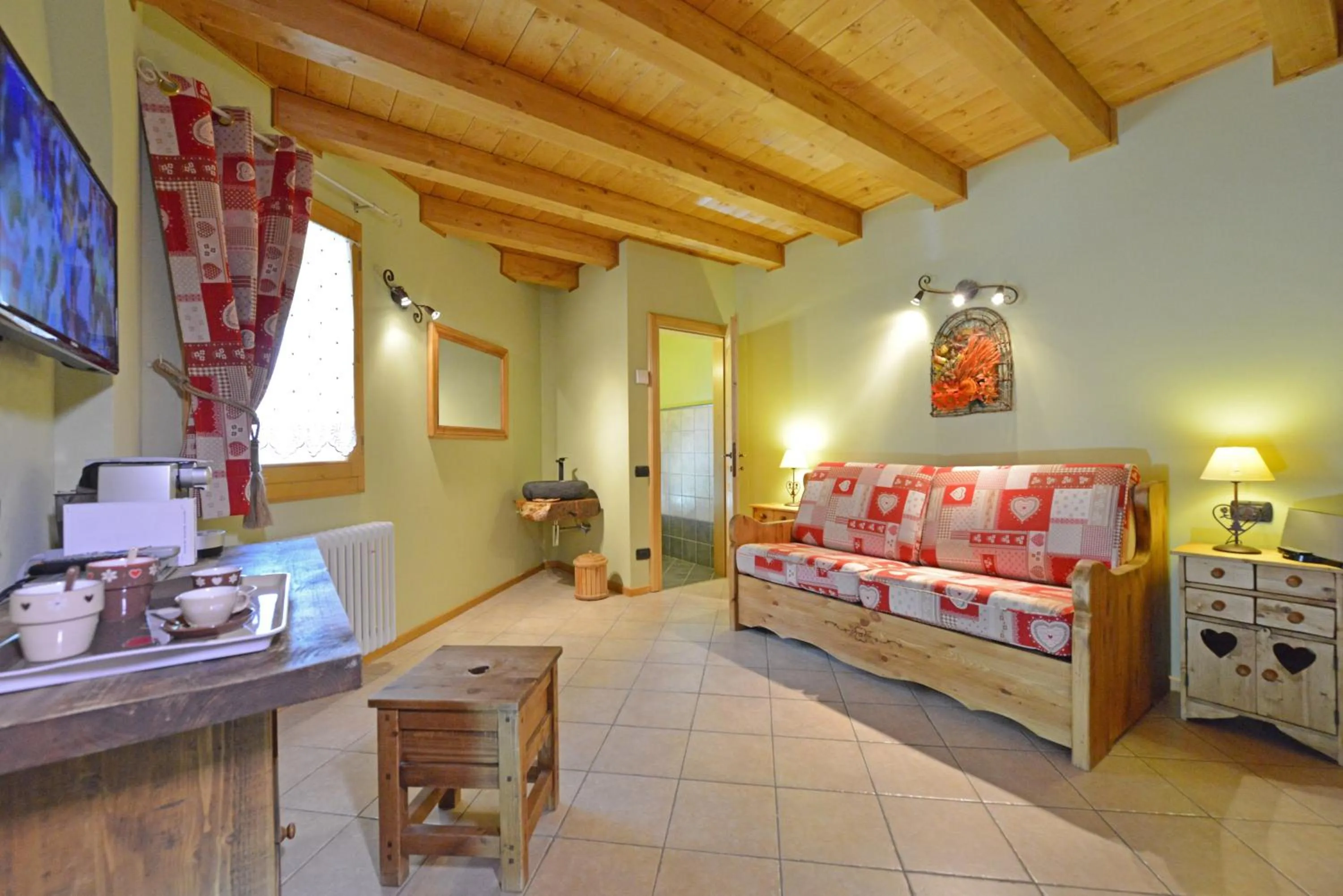 Bed in Hotel L'espoir