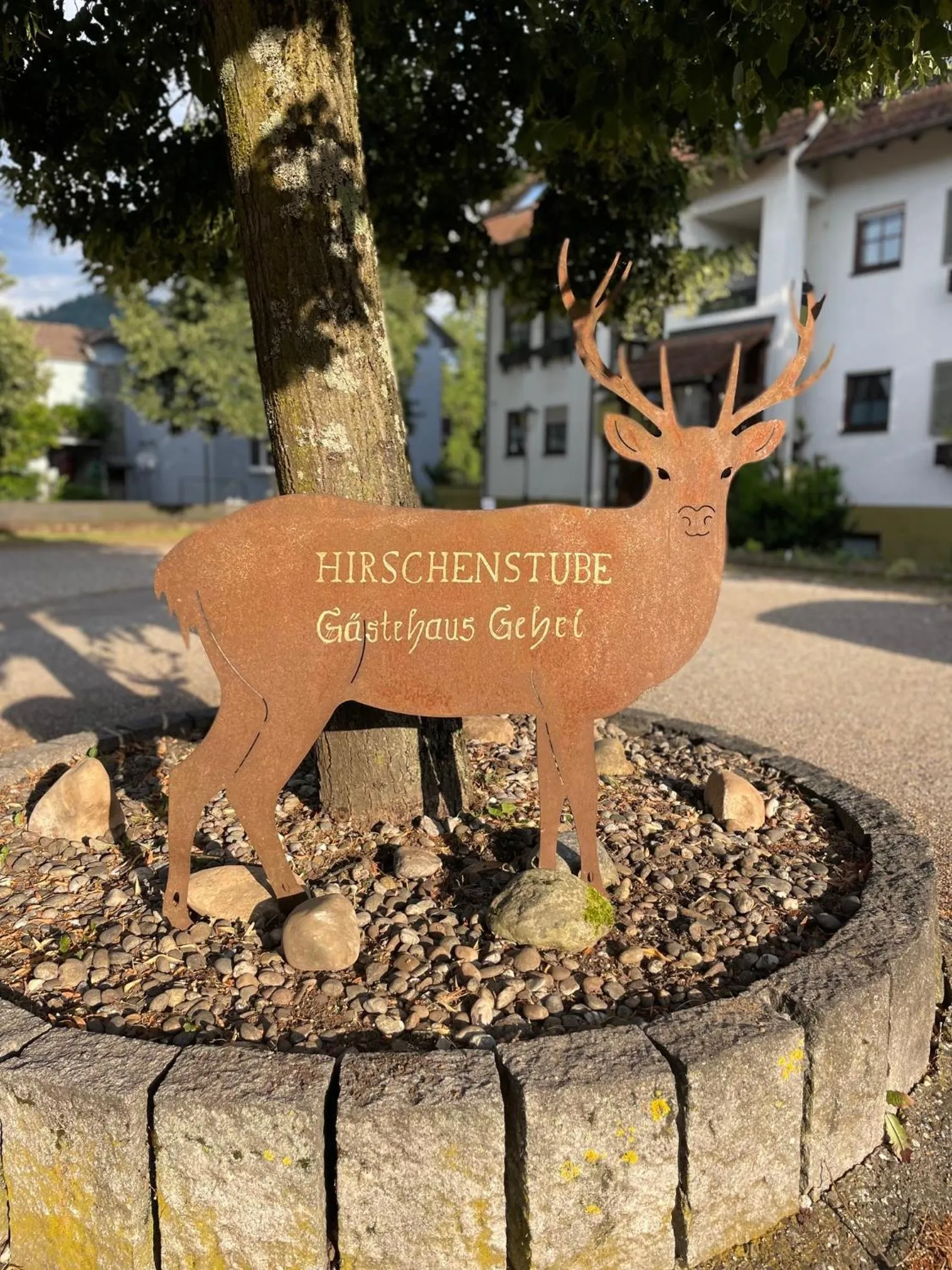 Garden in Gasthaus Hirschenstube & Gästehaus Gehri