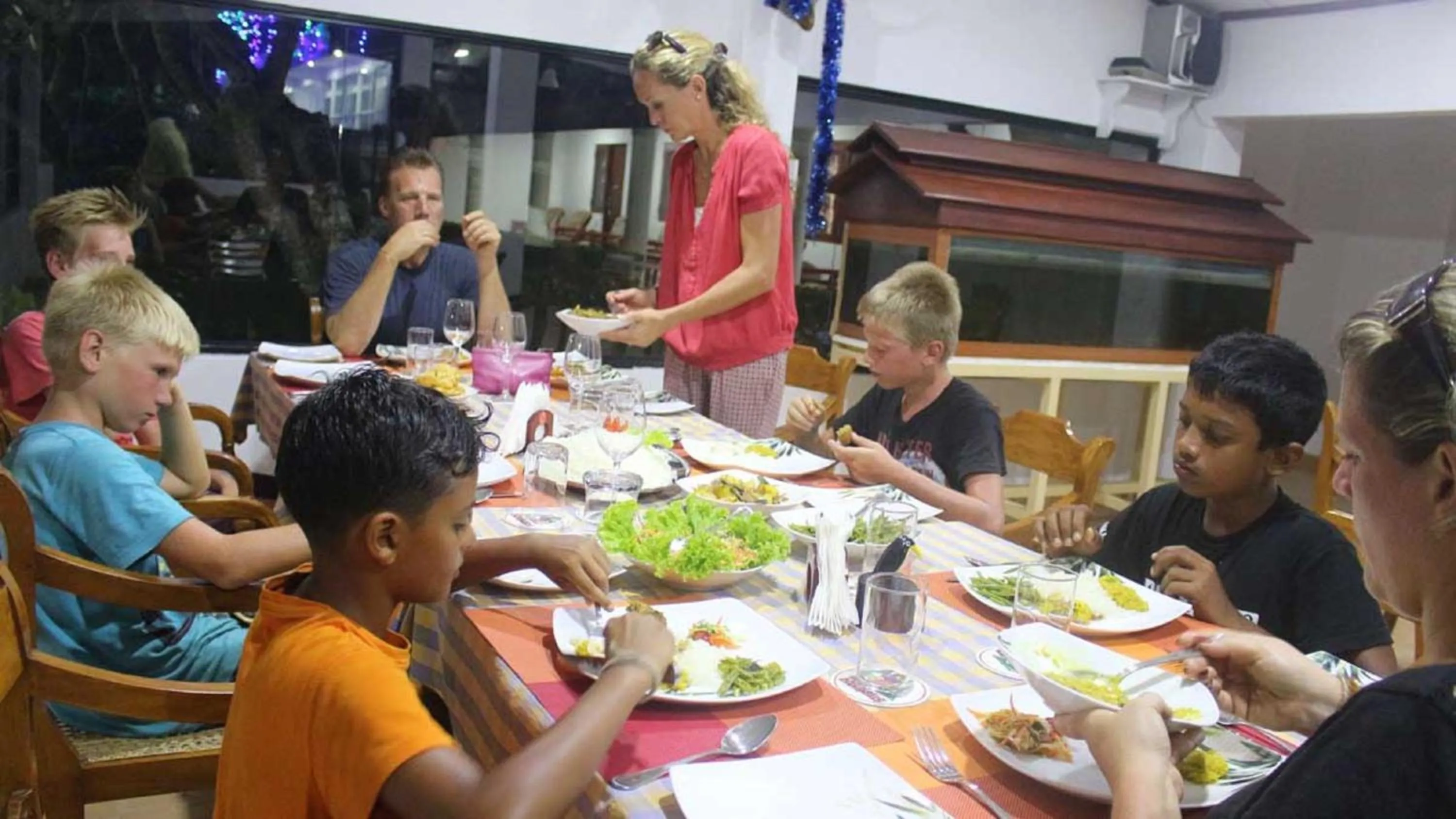 Dinner in Ranga Holiday Resort