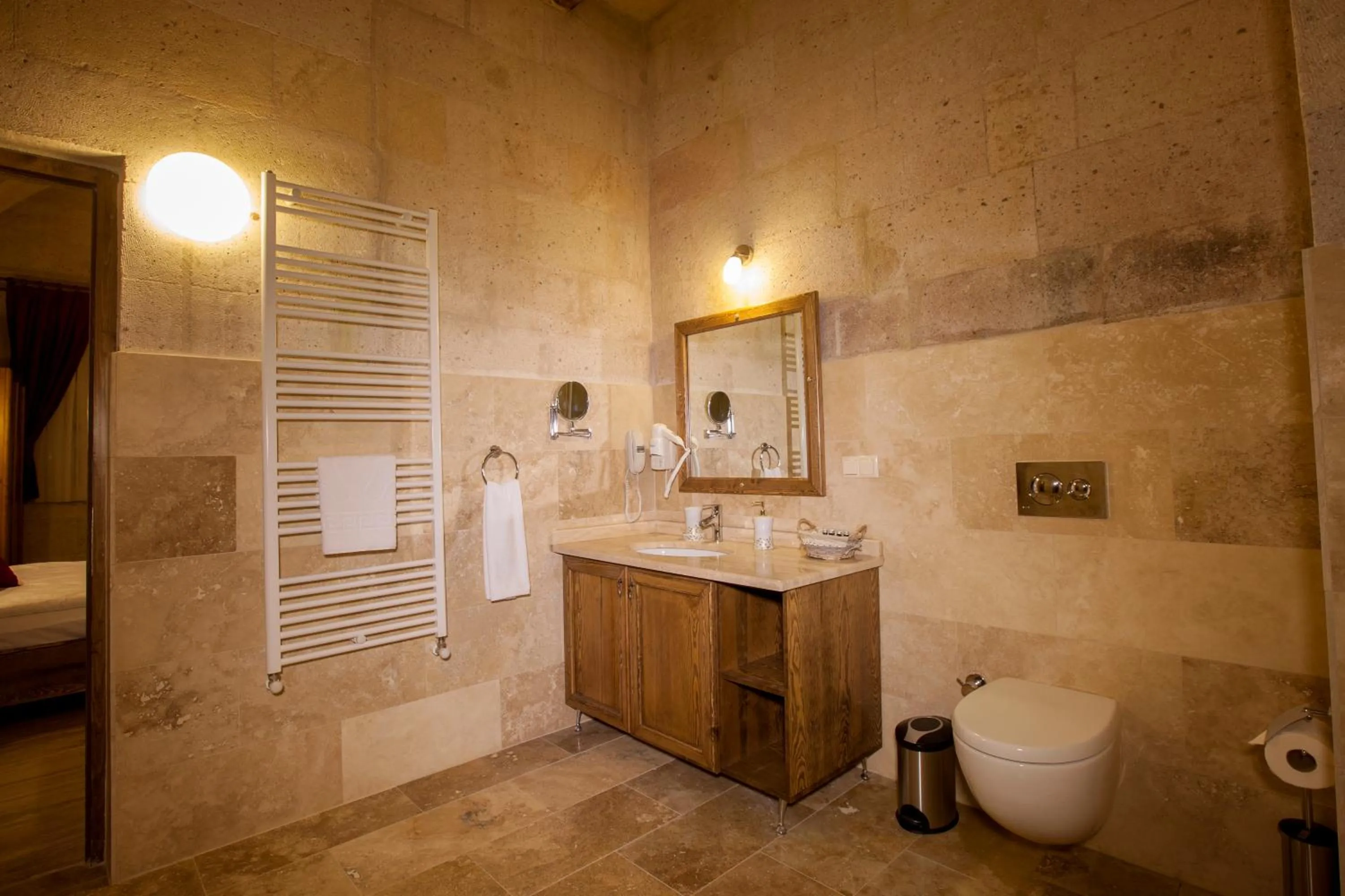 Bathroom in Magic Cave House