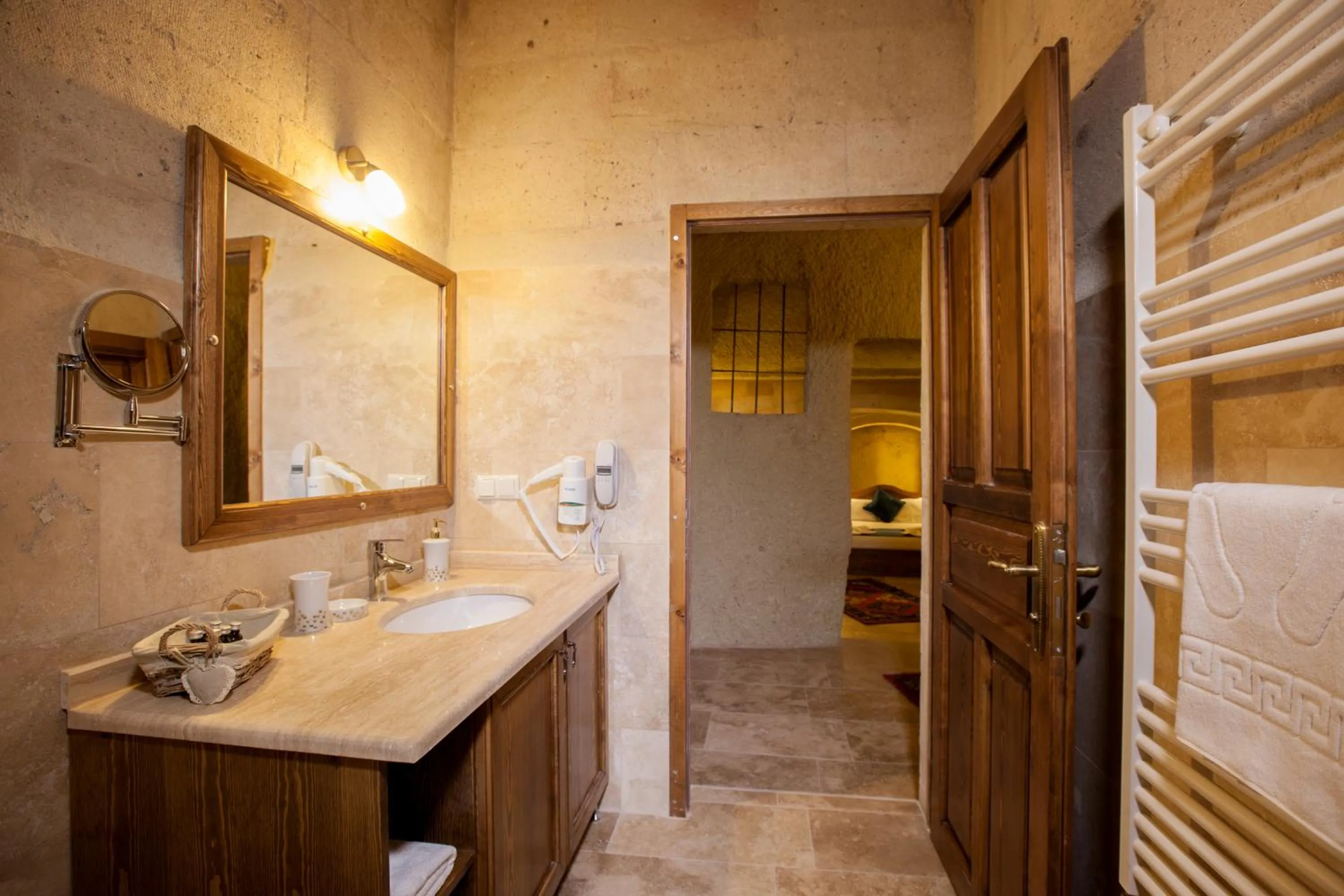 Bathroom in Magic Cave House