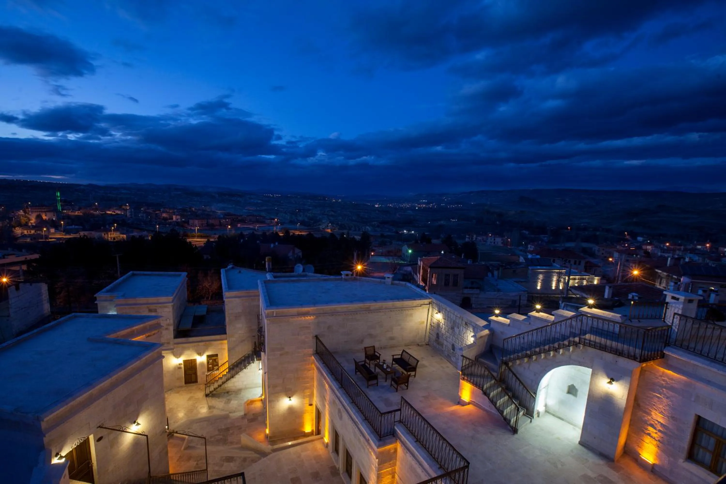 Balcony/Terrace in Magic Cave House