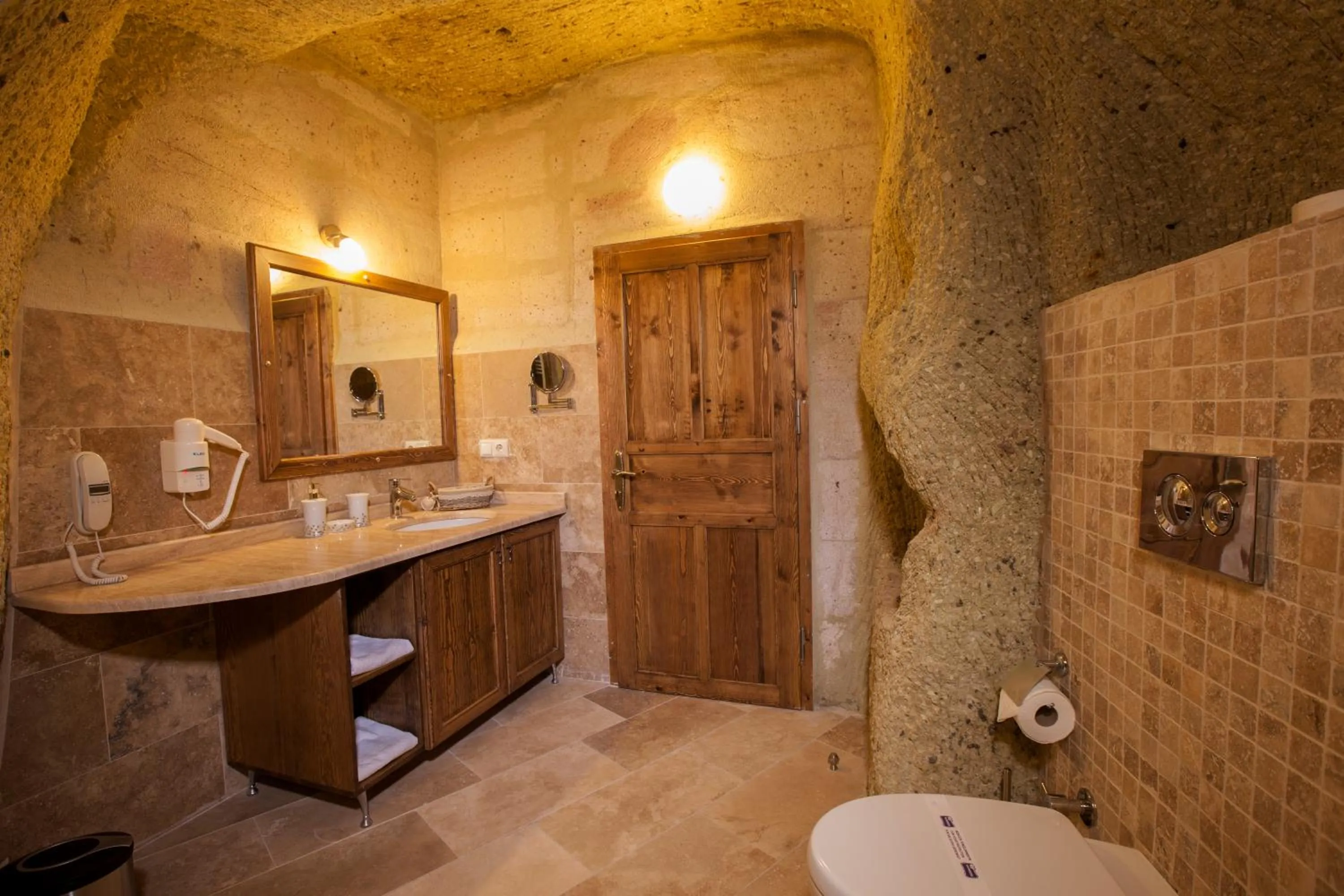 Bathroom in Magic Cave House