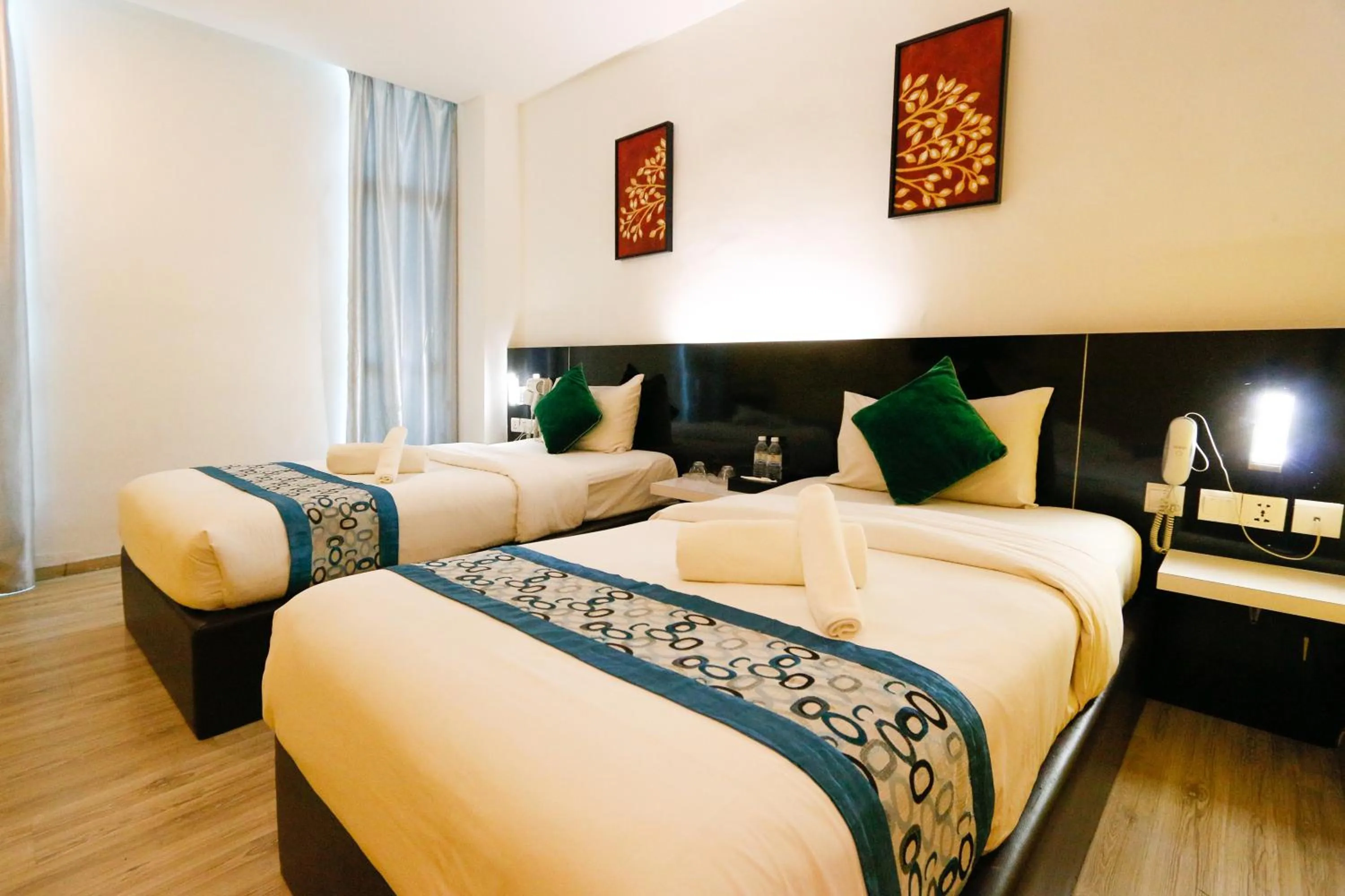 Bed in Golden Roof Hotel Ampang Ipoh