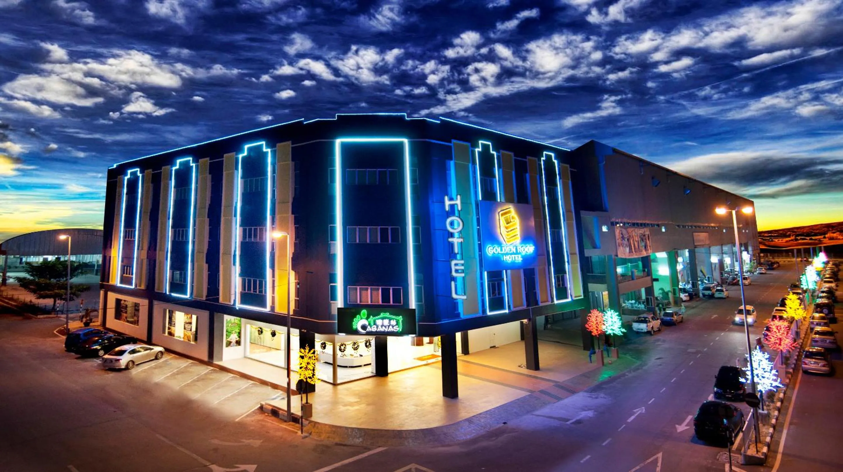 Facade/entrance in Golden Roof Hotel Ampang Ipoh