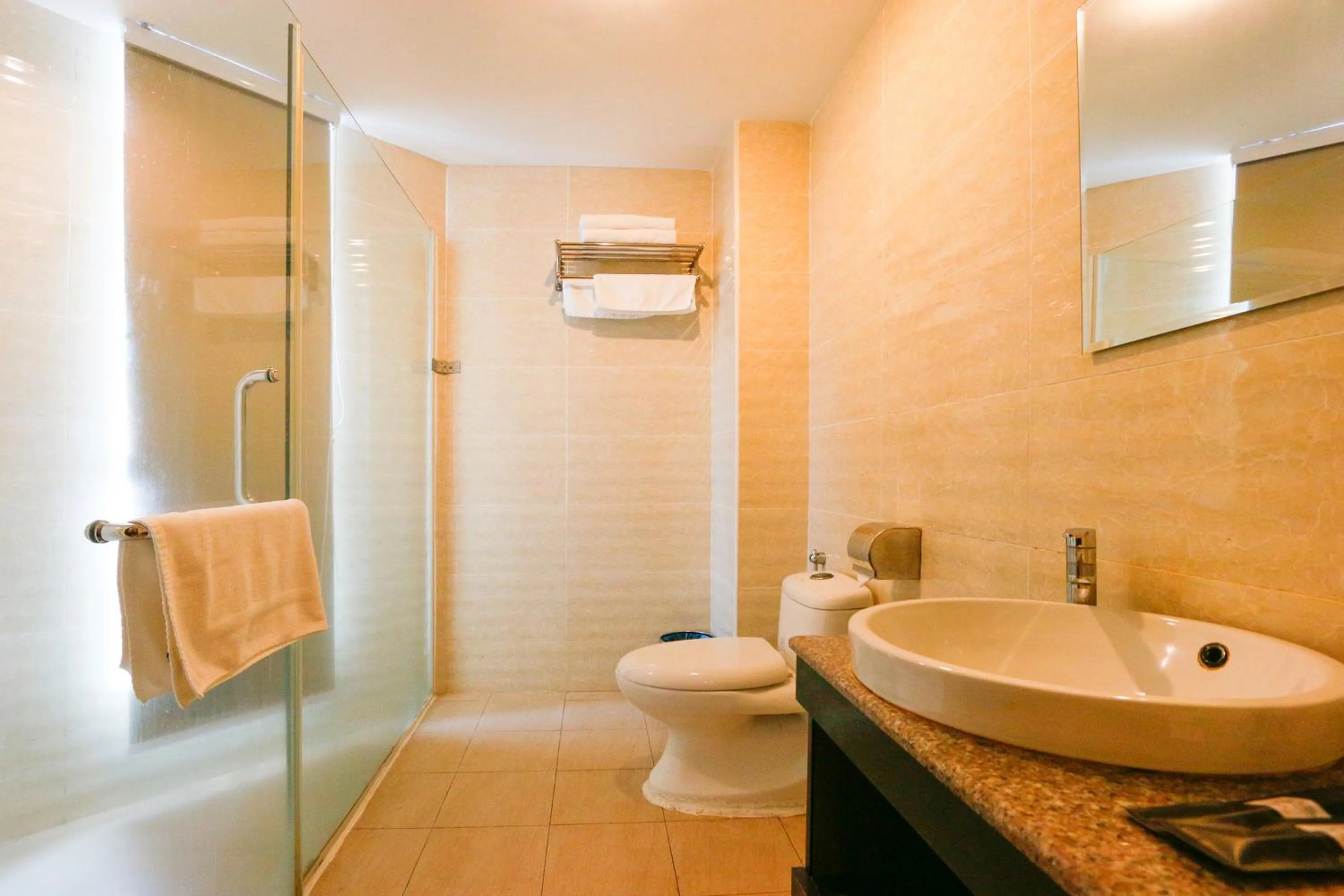 Toilet in Golden Roof Hotel Ampang Ipoh