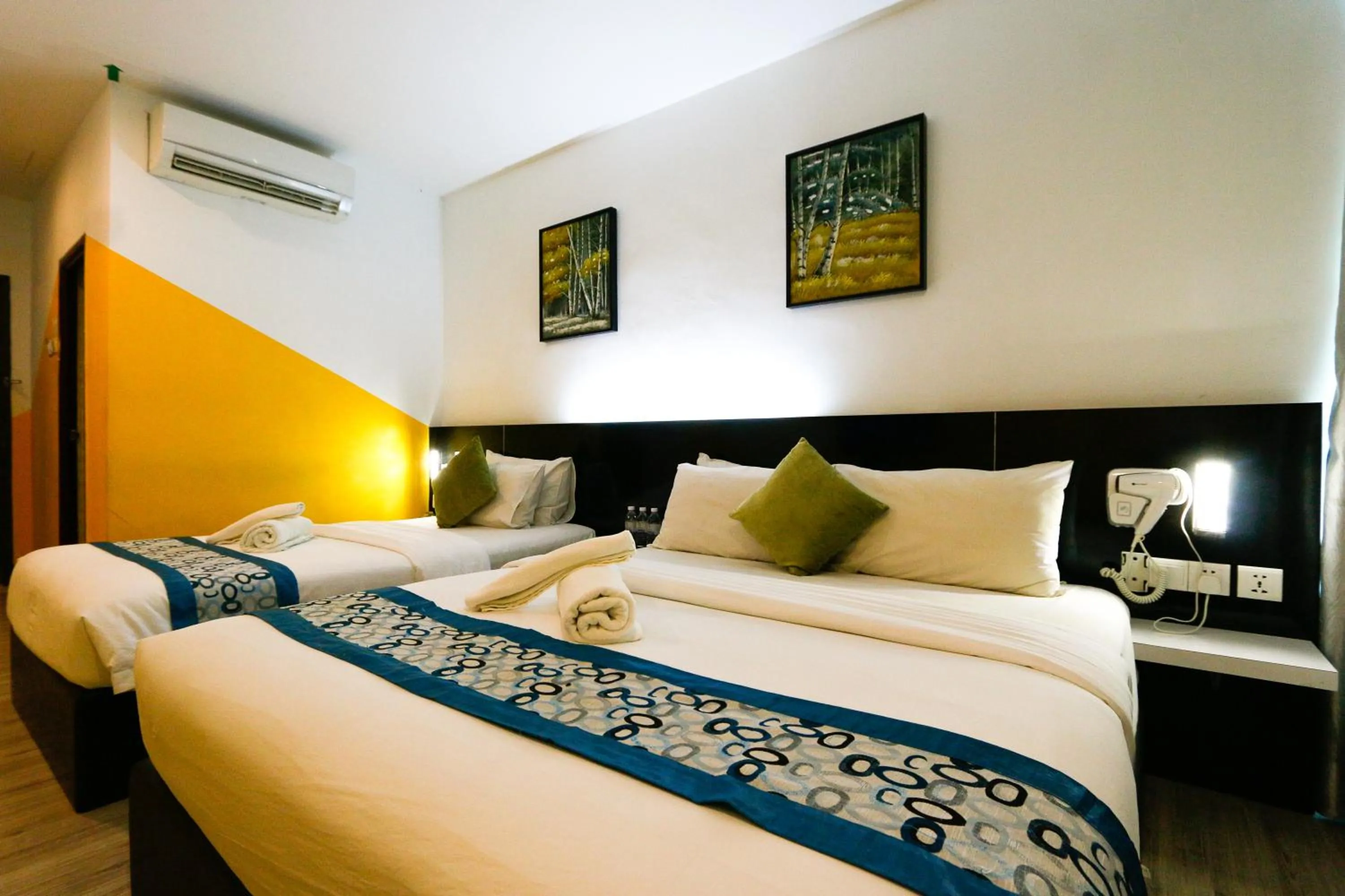 Bed in Golden Roof Hotel Ampang Ipoh