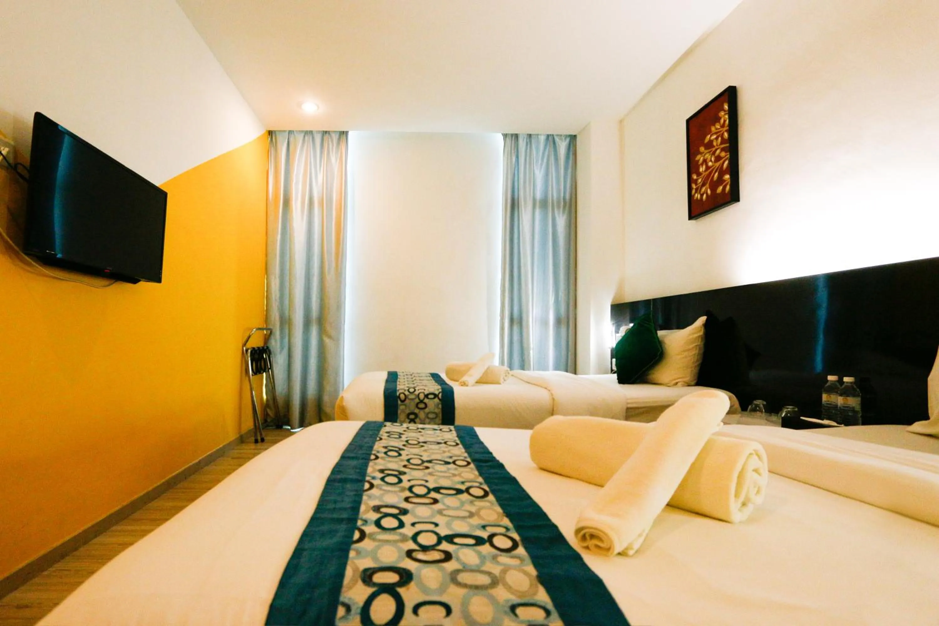 Bed in Golden Roof Hotel Ampang Ipoh