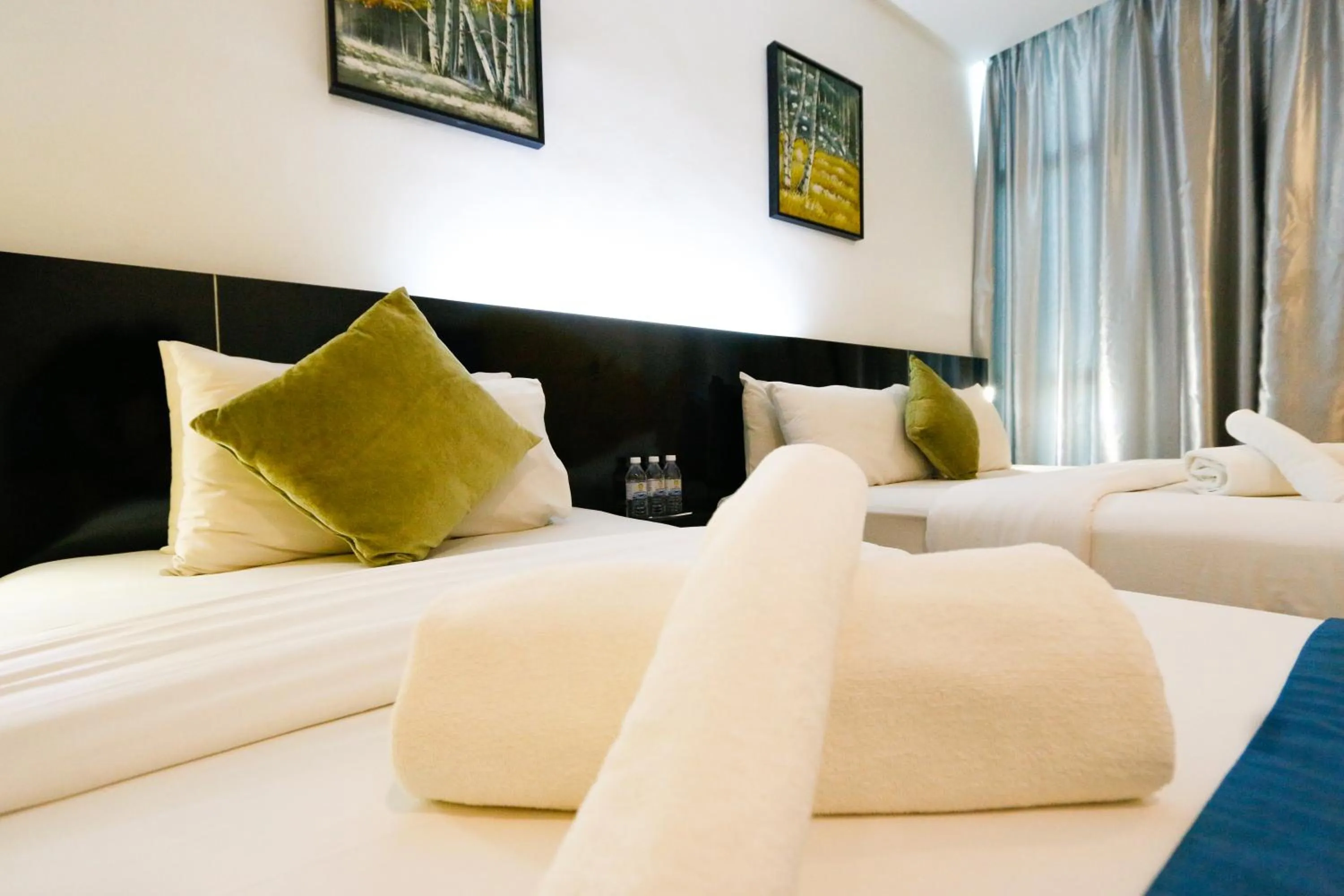 Bed in Golden Roof Hotel Ampang Ipoh
