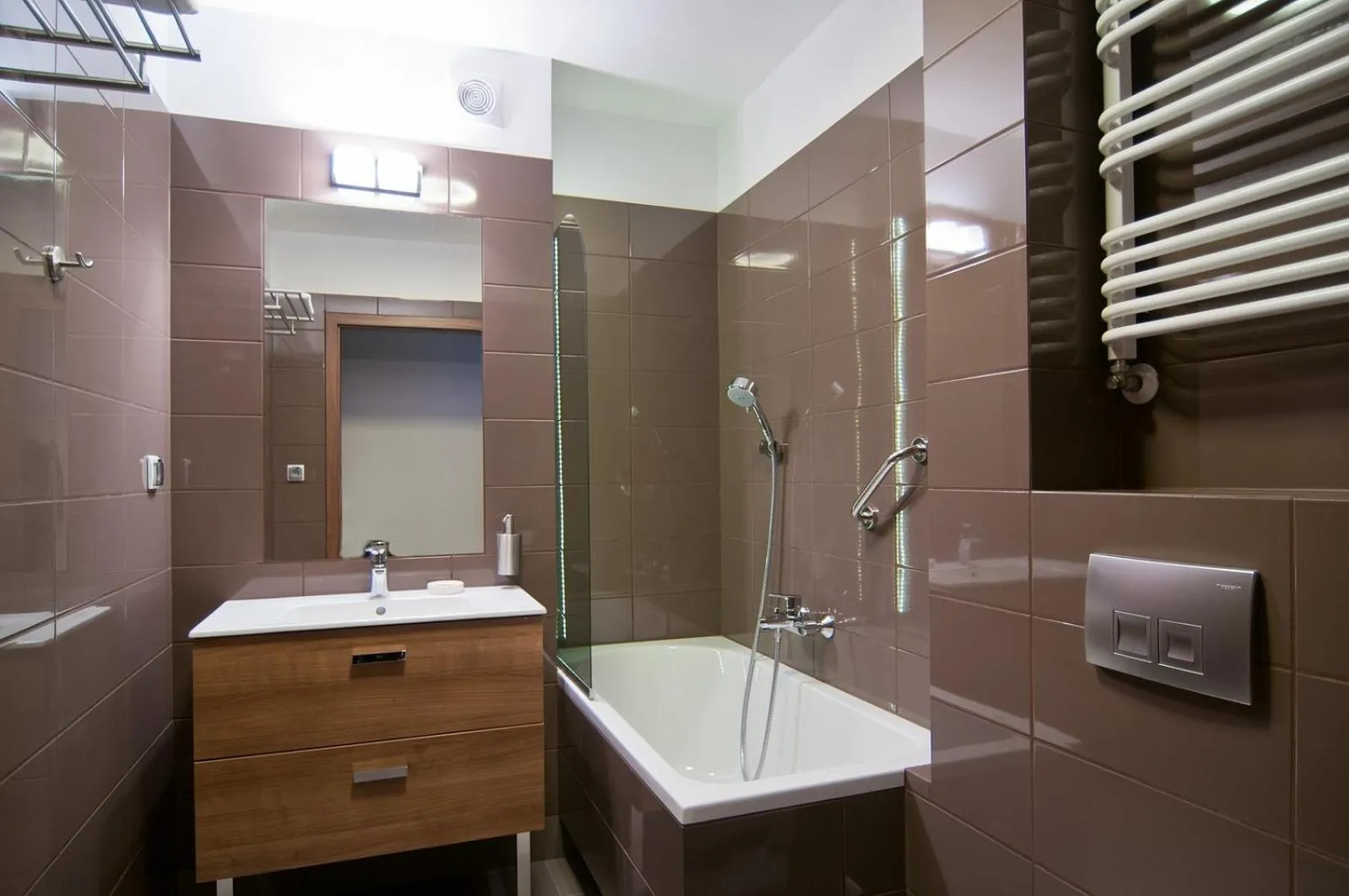 Bathroom in Hotel Dobry Klimat