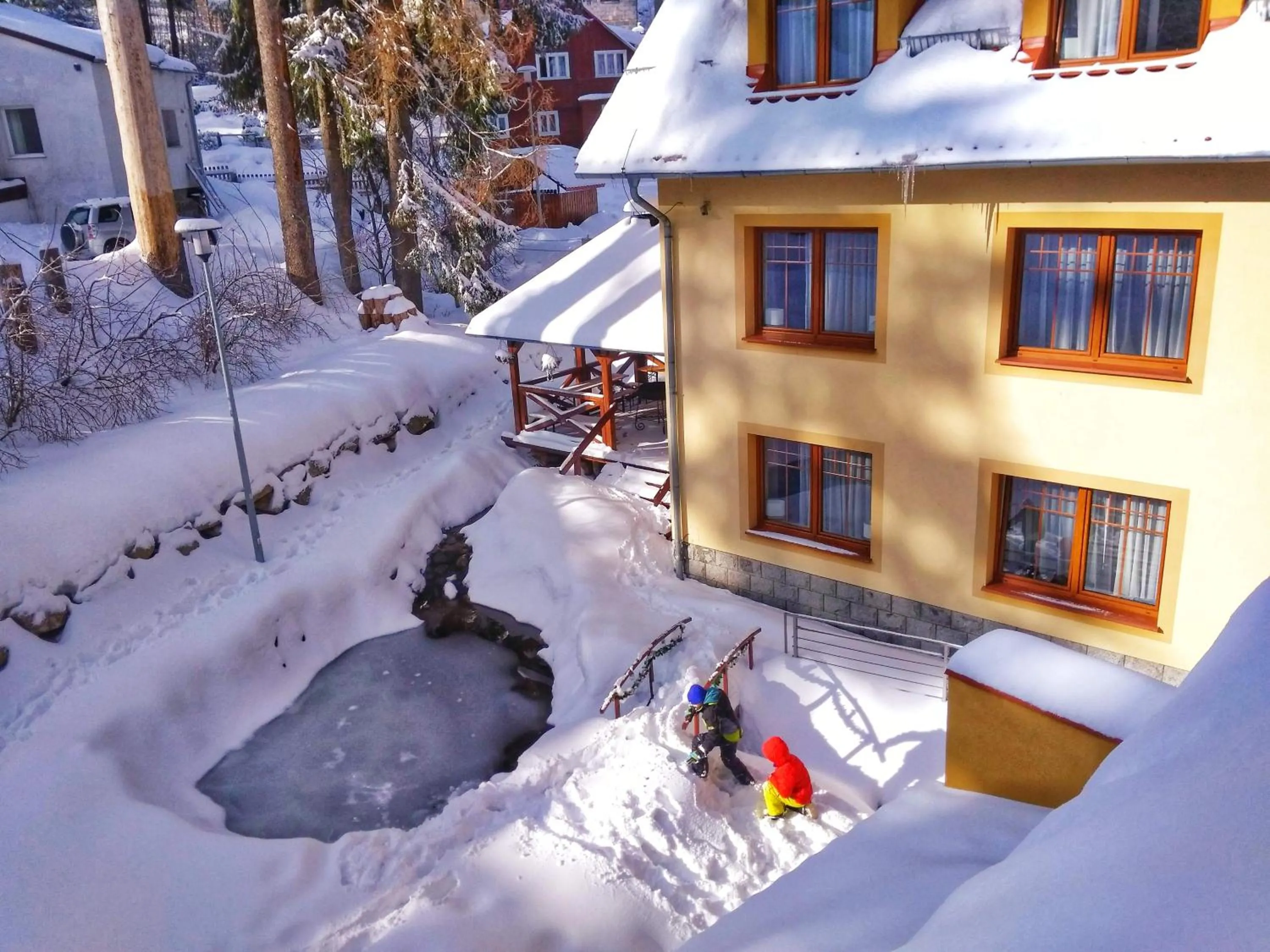 Property building in Hotel Dobry Klimat