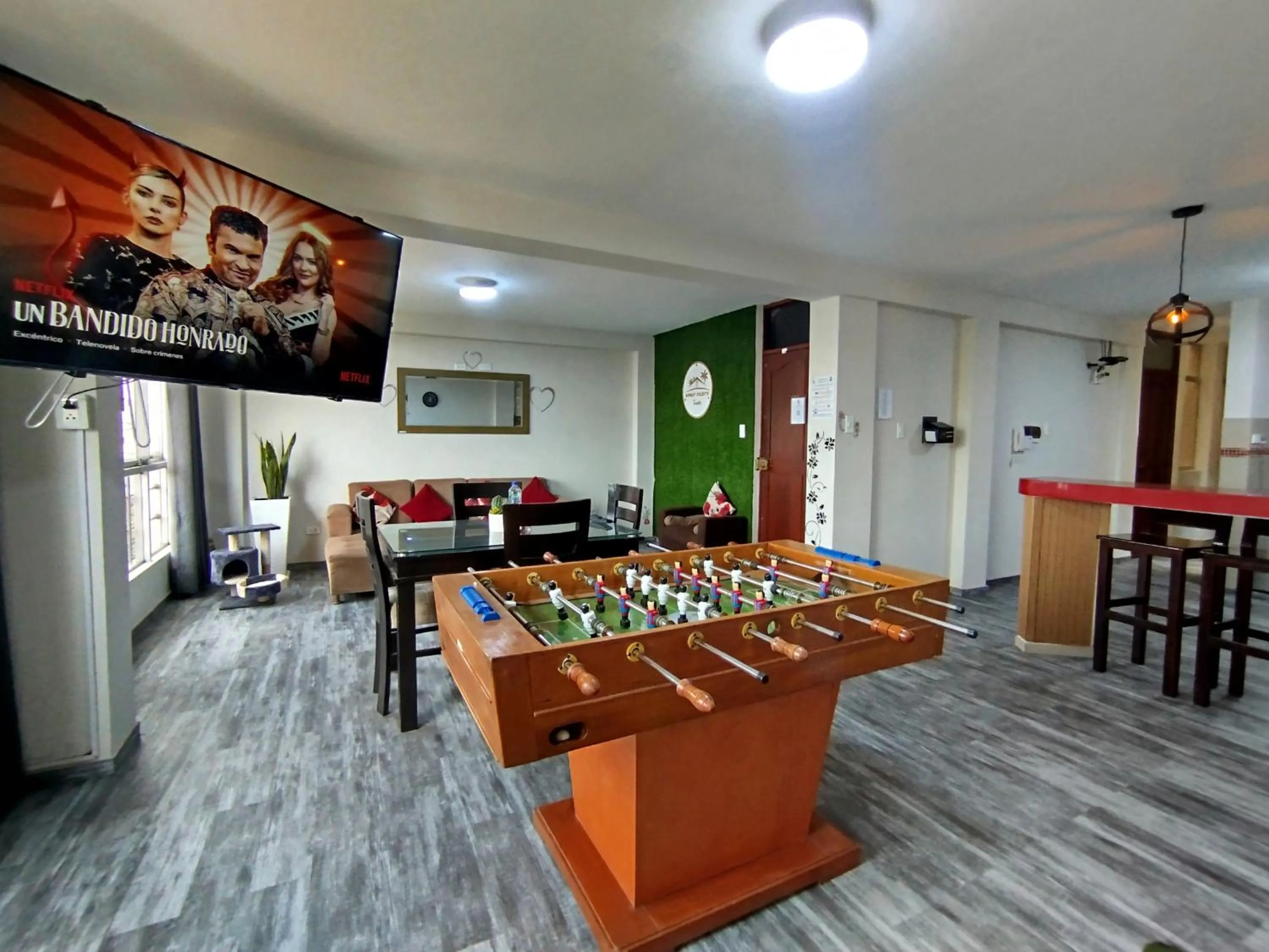 Game Room in Apartamentos "APPART D'ELIETTE"