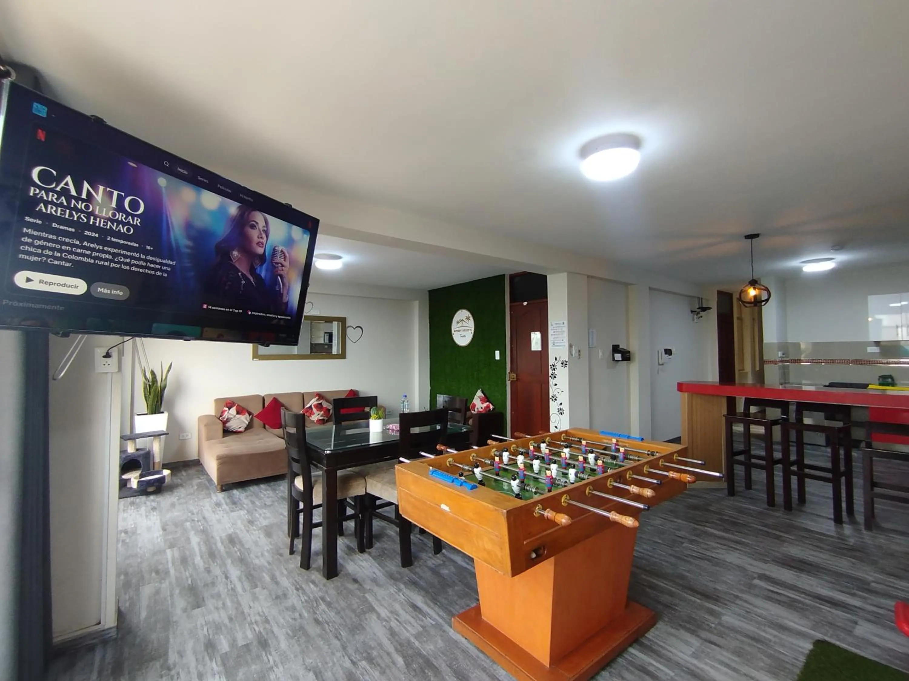 Living room in Apartamentos "APPART D'ELIETTE"