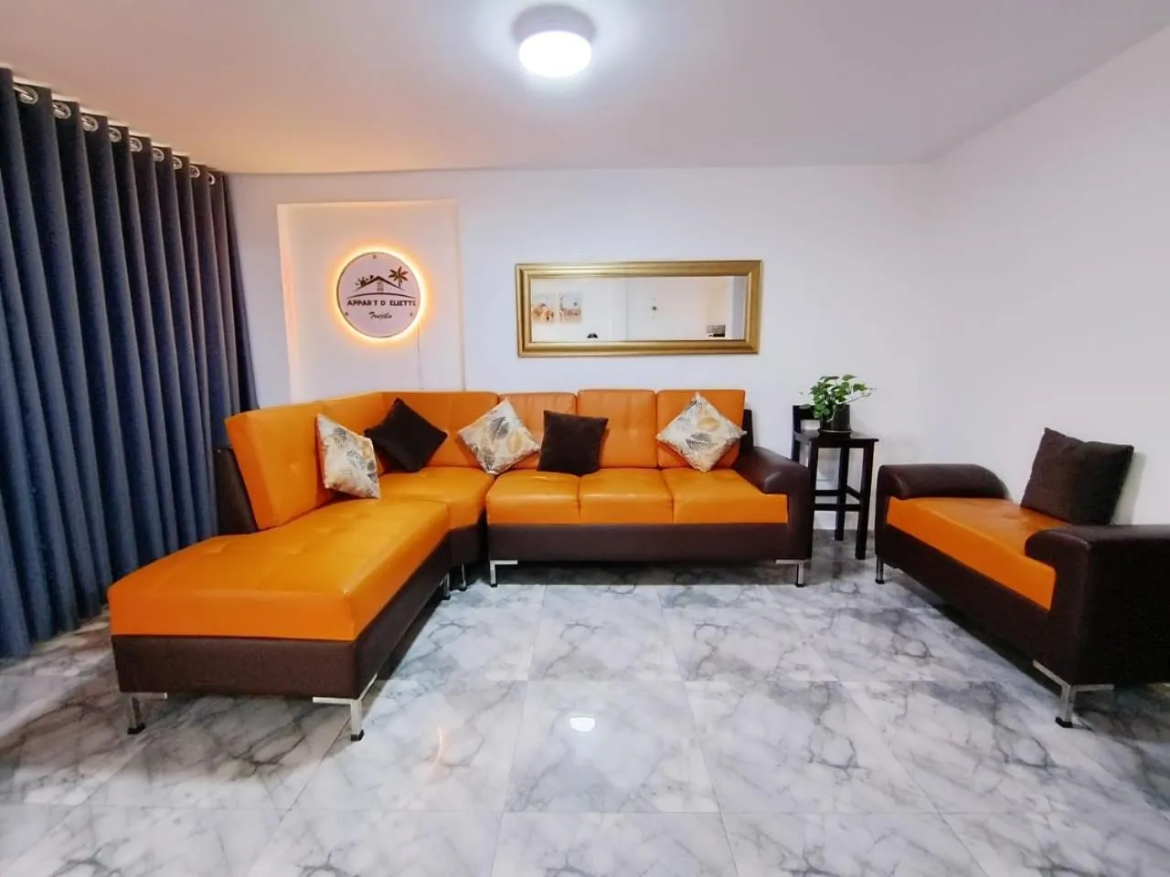 Living room in Apartamentos "APPART D'ELIETTE"