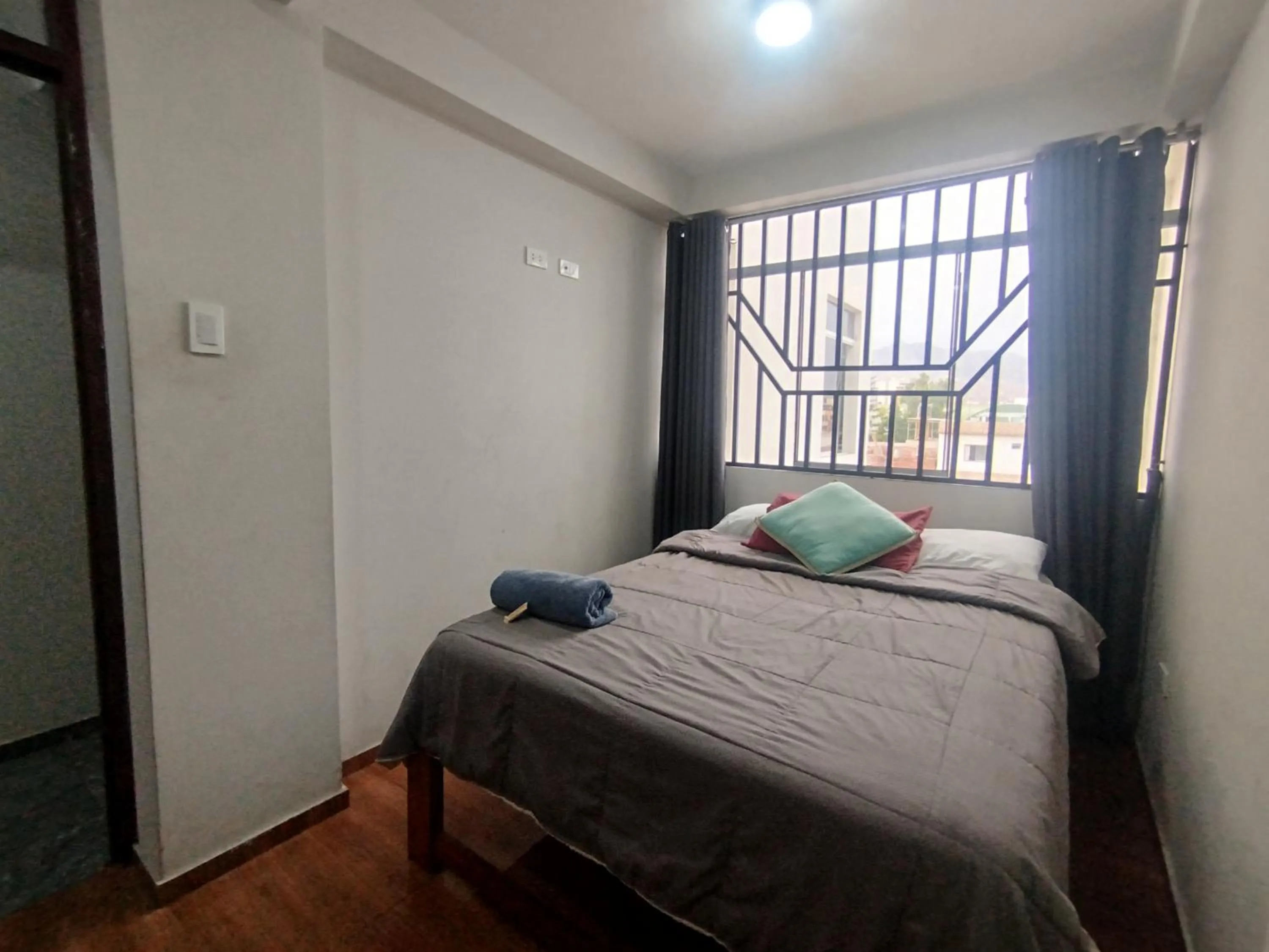 Bedroom, Bed in Apartamentos "APPART D'ELIETTE"